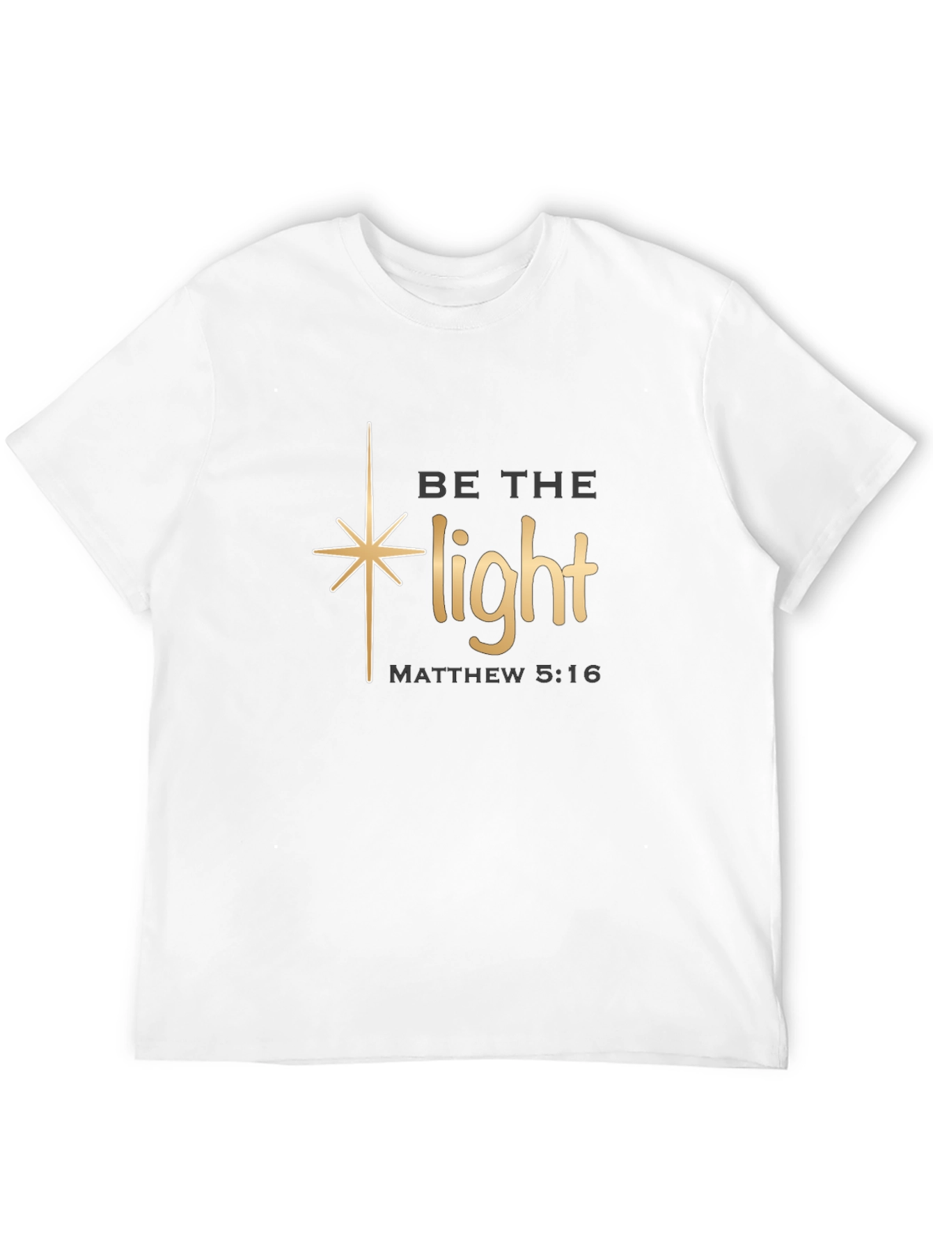 Be the Light Christian T-Shirt