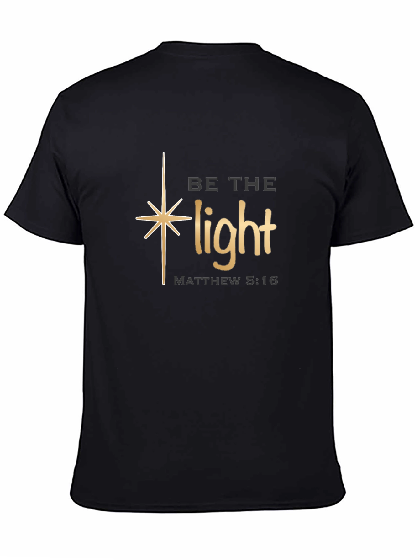 Be the Light Christian T-Shirt