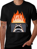Life is Garbage Raccoon T-Shirt