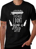 I Dont Give a Ship Cruise Vacation T-Shirt