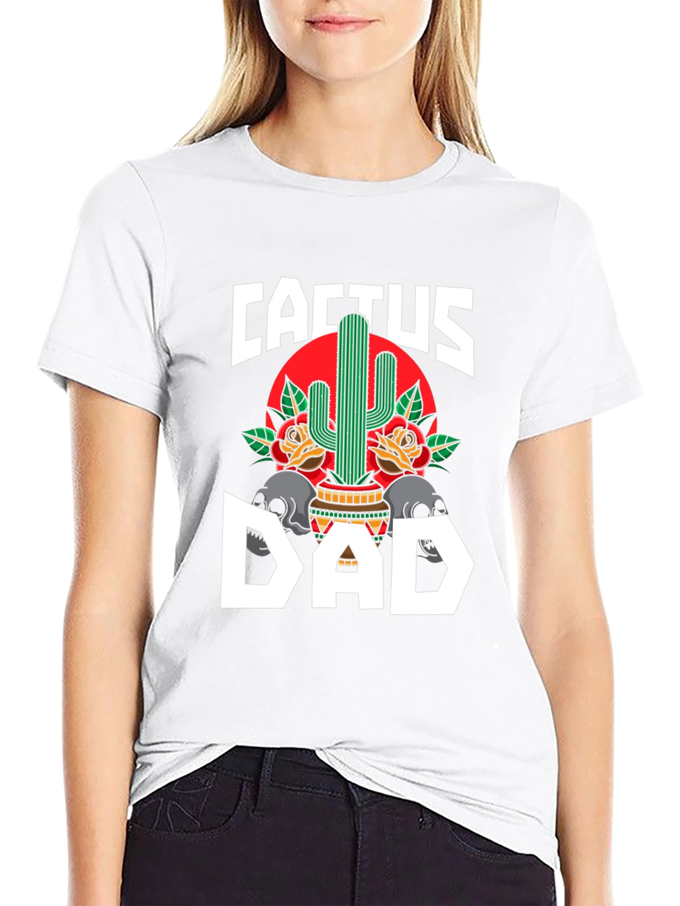 Cactus Dad Graphic T-Shirt - Fathers Day Gift