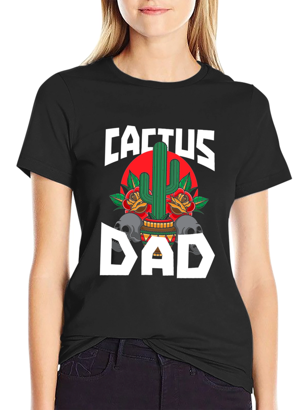 Cactus Dad Graphic T-Shirt - Fathers Day Gift
