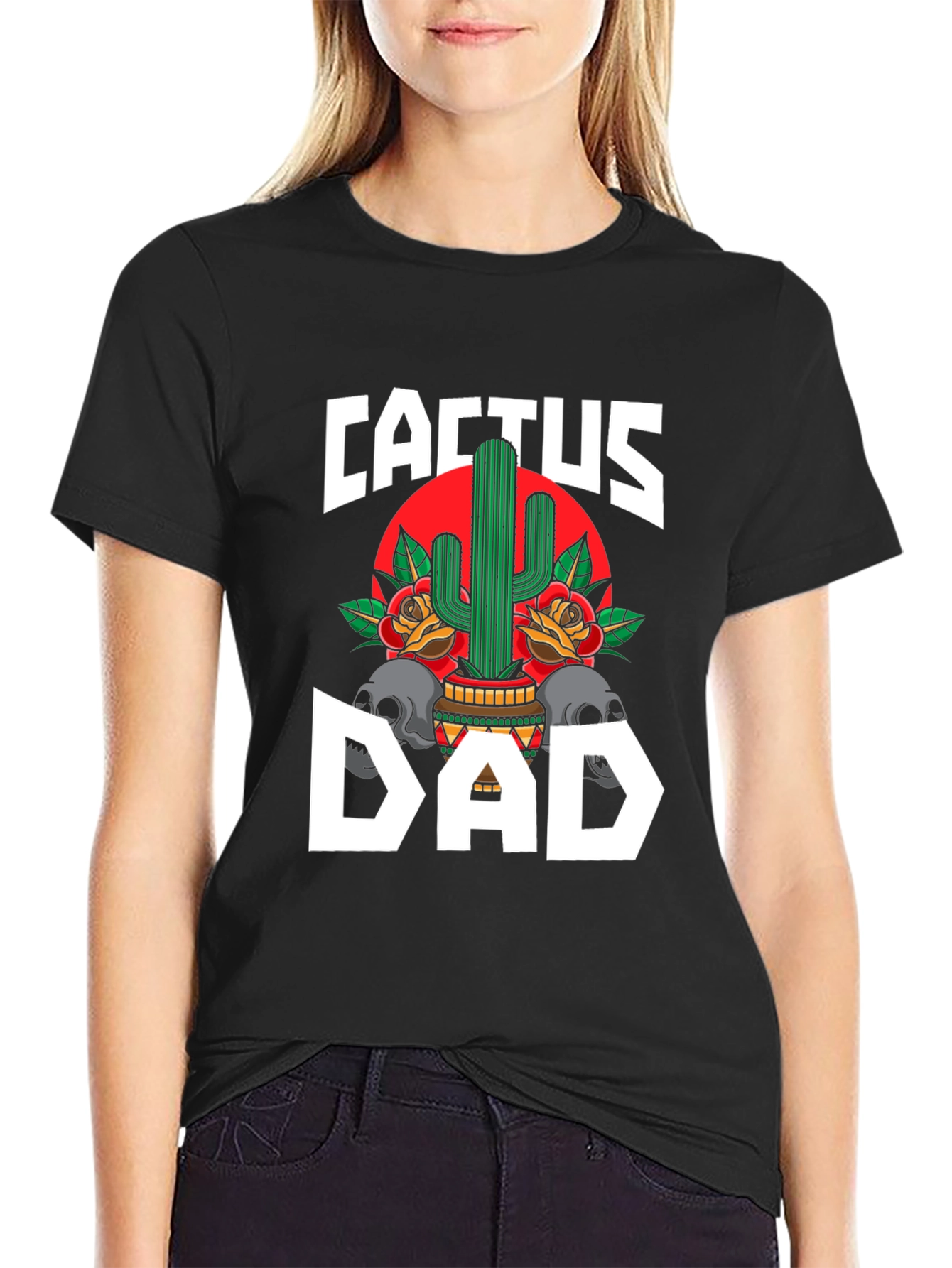 Cactus Dad Graphic T-Shirt - Fathers Day Gift