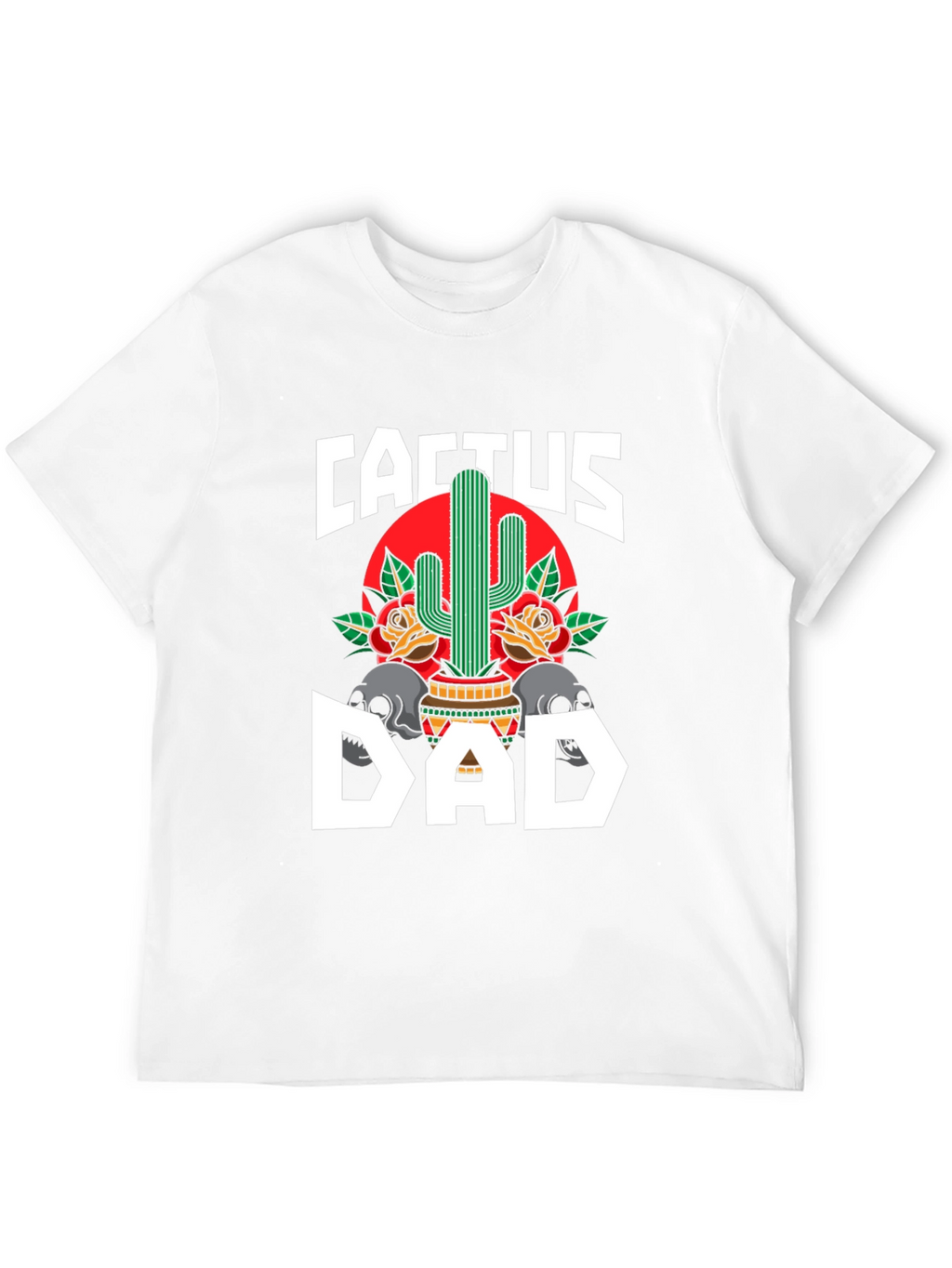 Cactus Dad Graphic T-Shirt - Fathers Day Gift