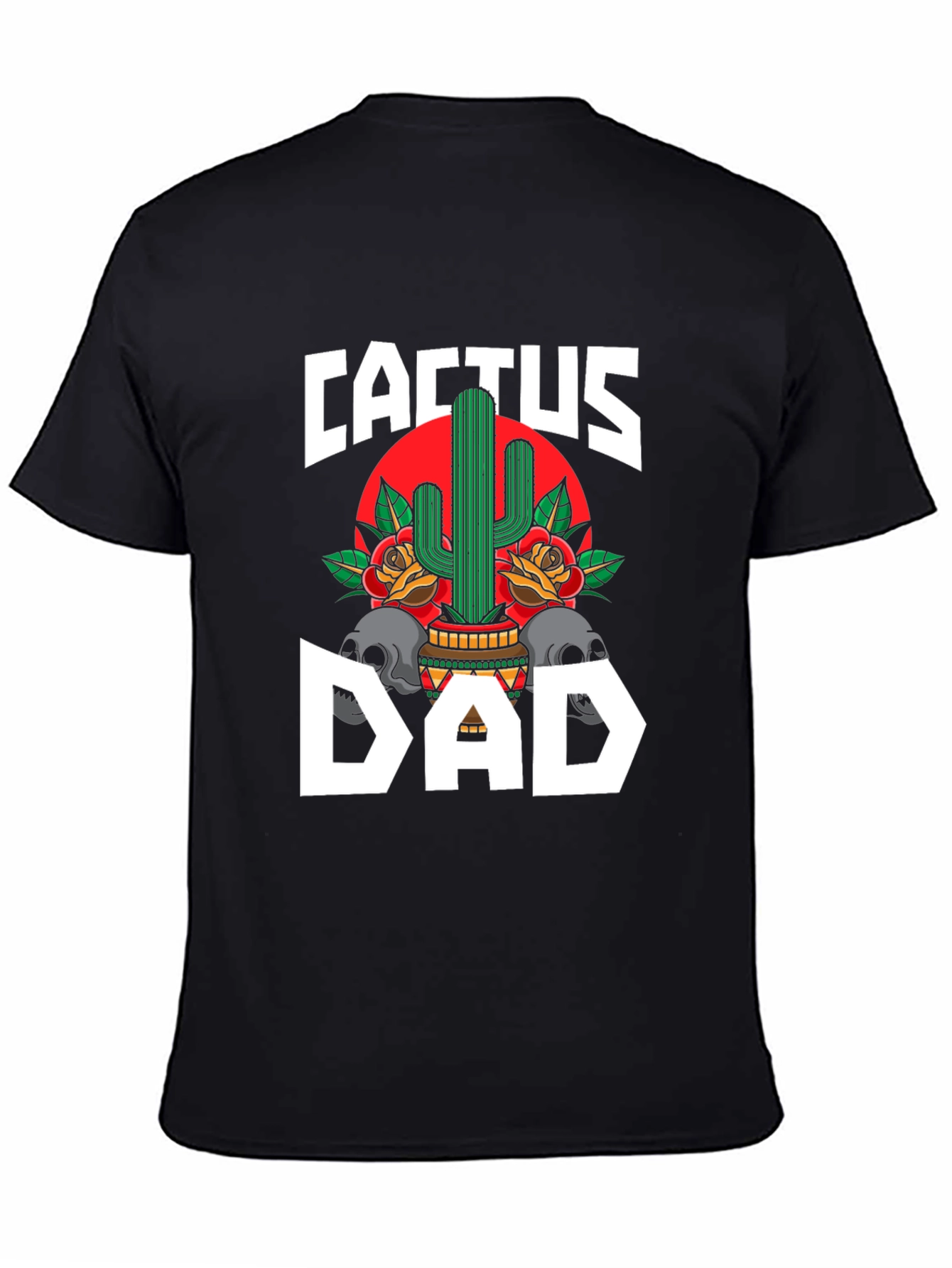 Cactus Dad Graphic T-Shirt - Fathers Day Gift