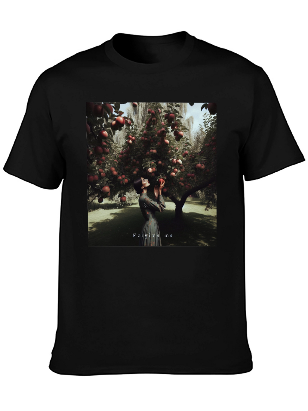 Eve Apple Tree Forgive Me Graphic Tee