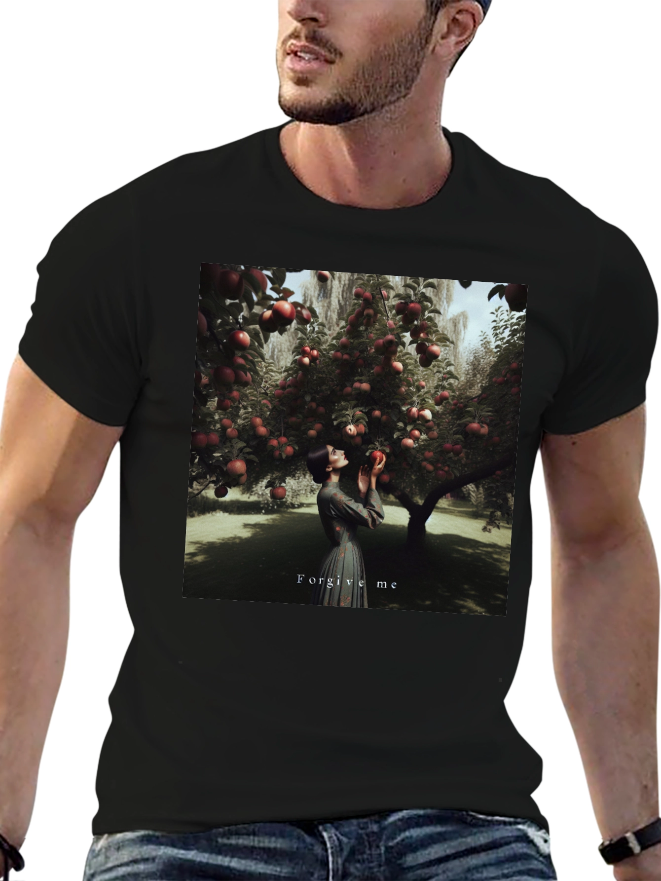 Eve Apple Tree Forgive Me Graphic Tee