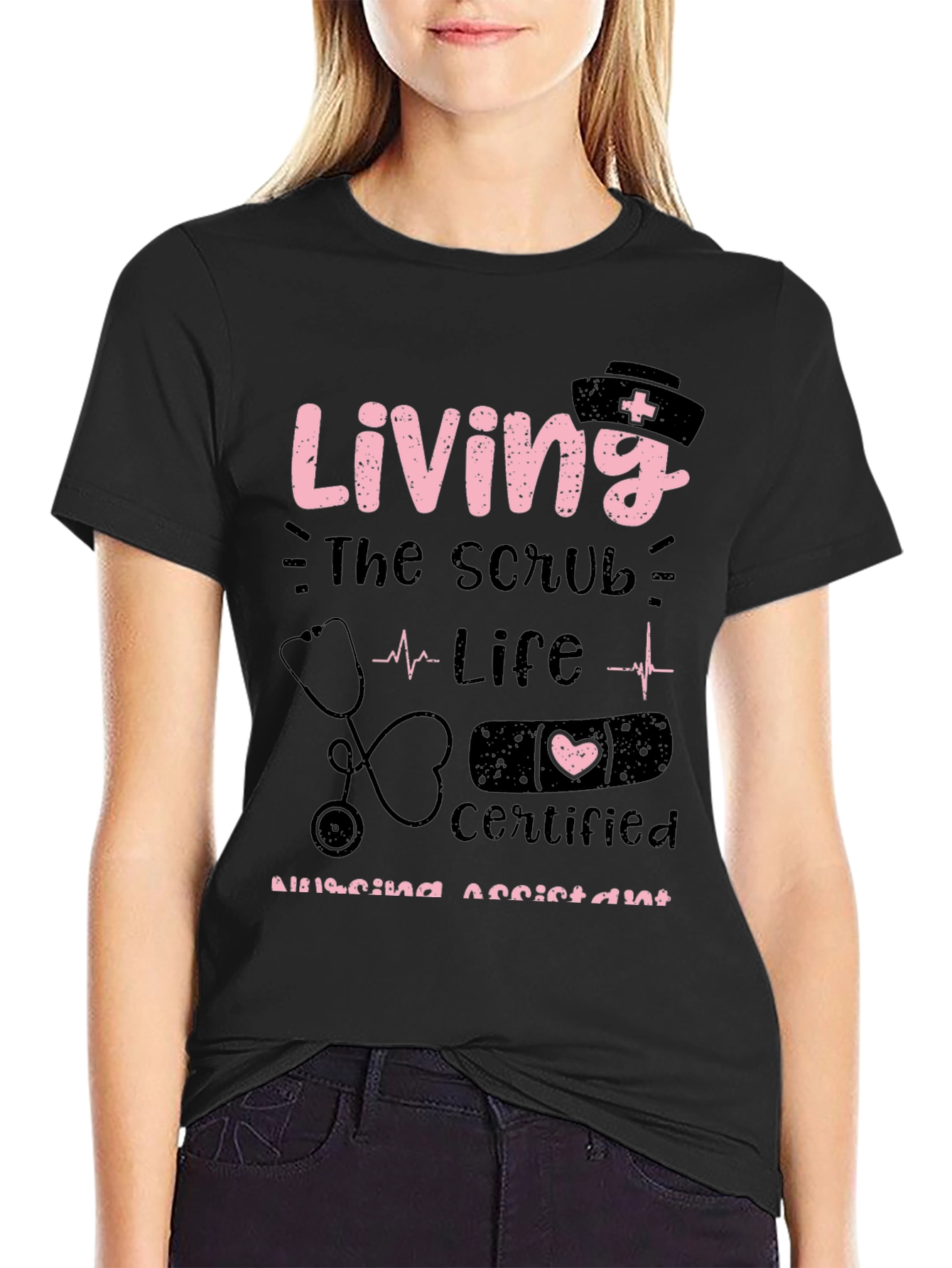 Living the Scrub Life Nurse T-Shirt