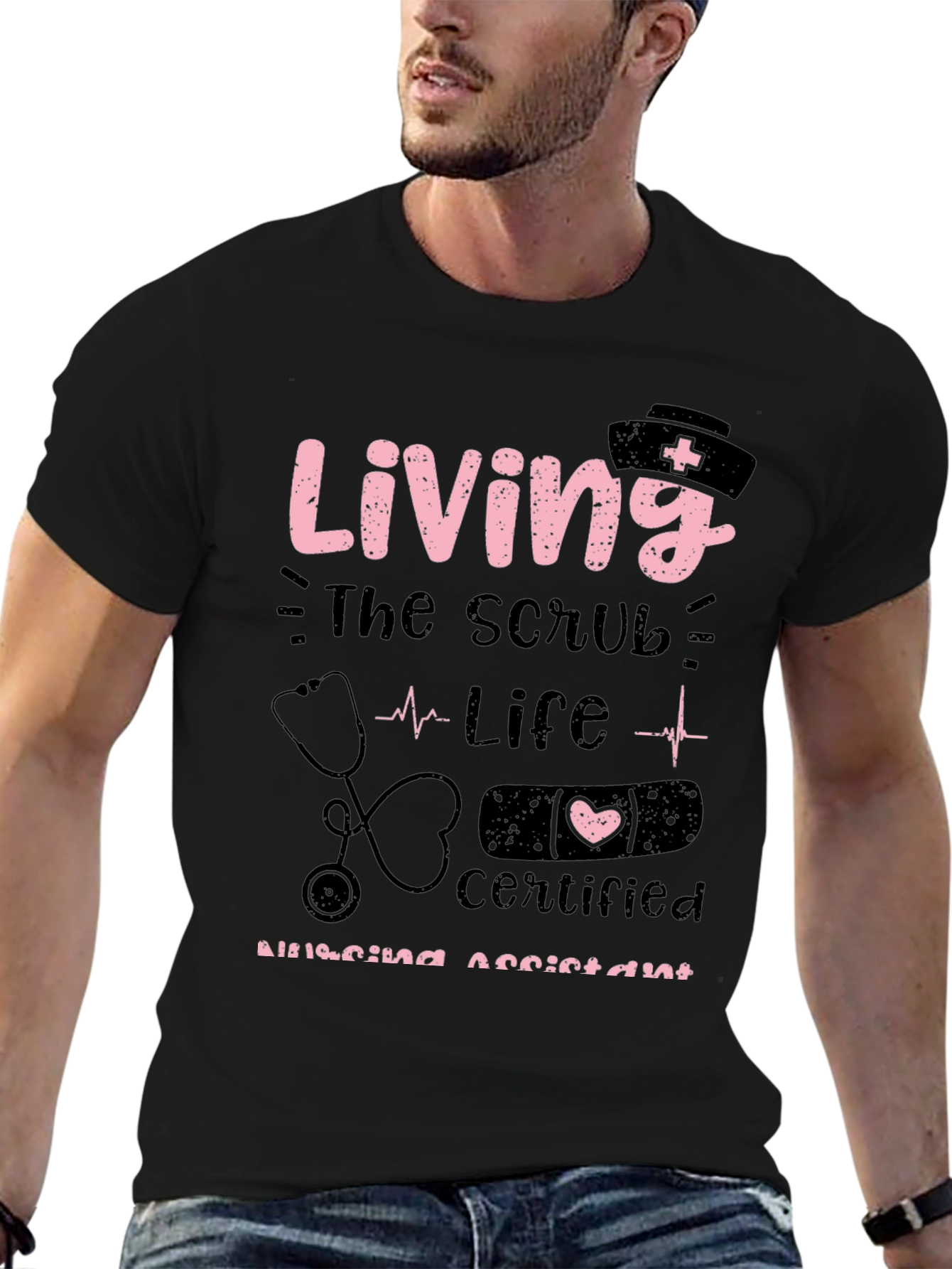 Living the Scrub Life Nurse T-Shirt