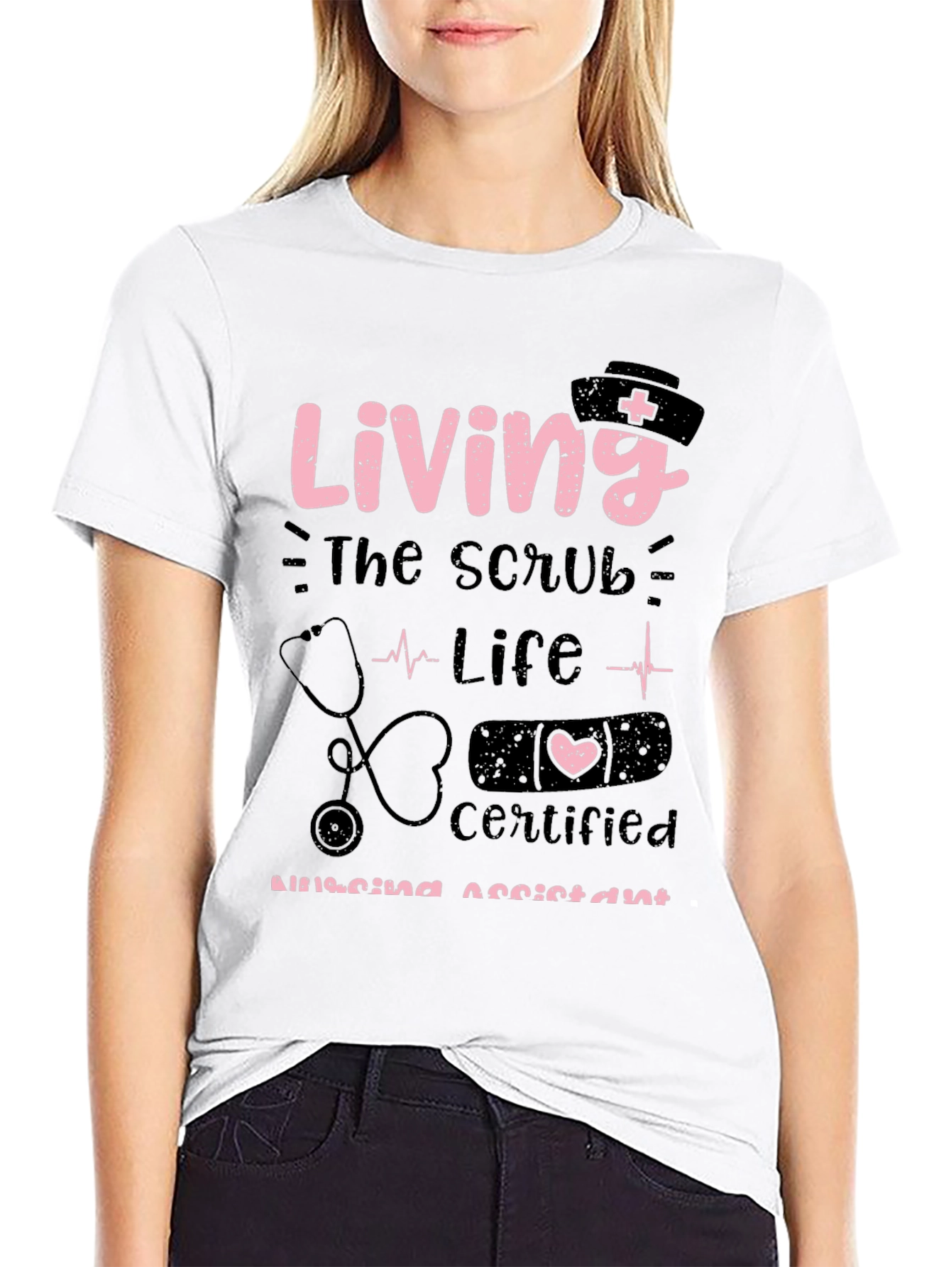 Living the Scrub Life Nurse T-Shirt