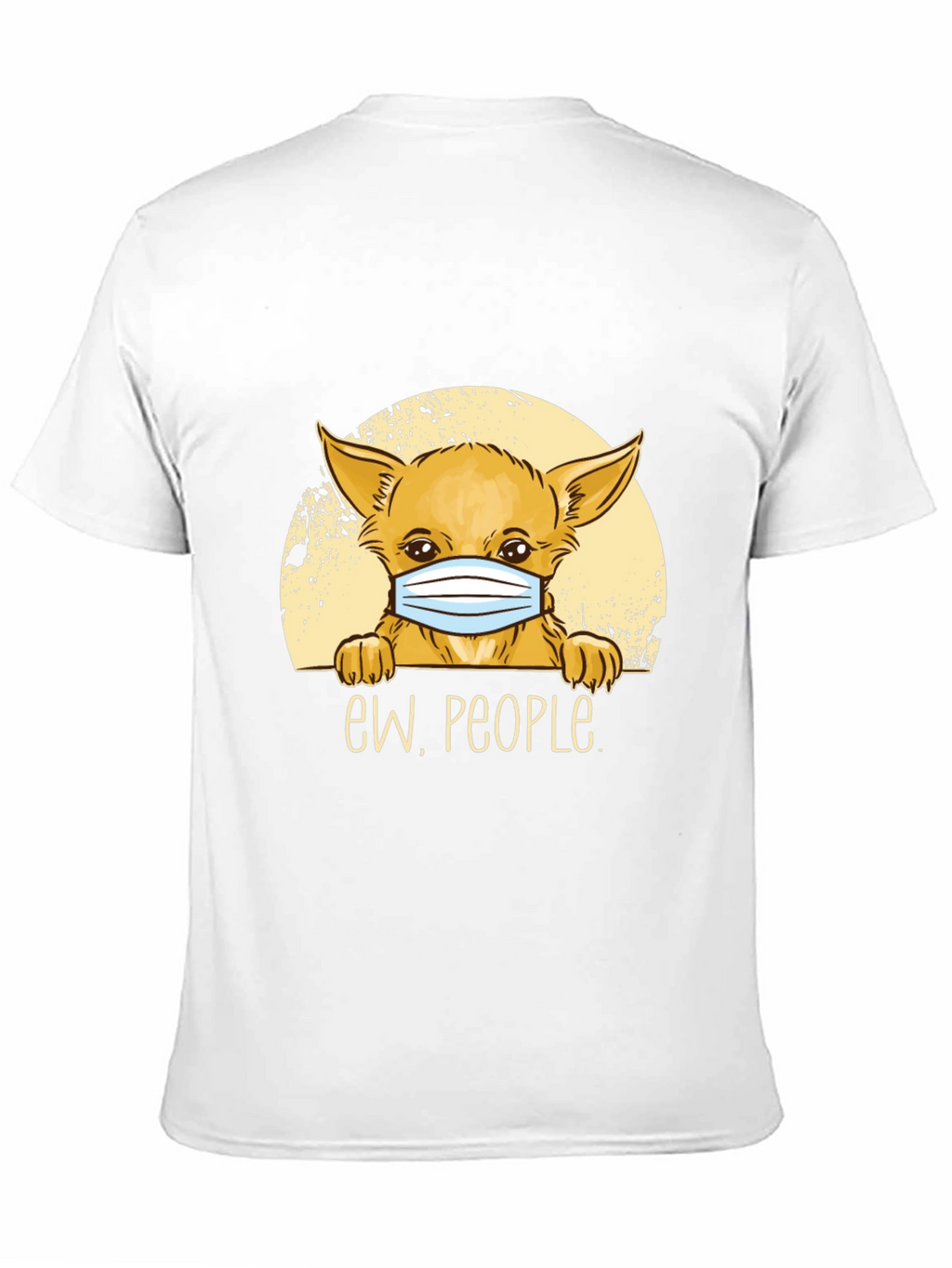 Ew People Dog Graphic Tee - Black