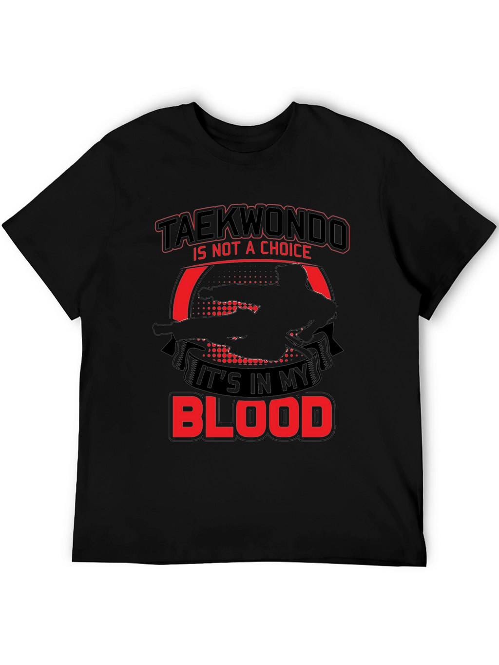 Taekwondo Blood T-Shirt - Martial Arts Tee