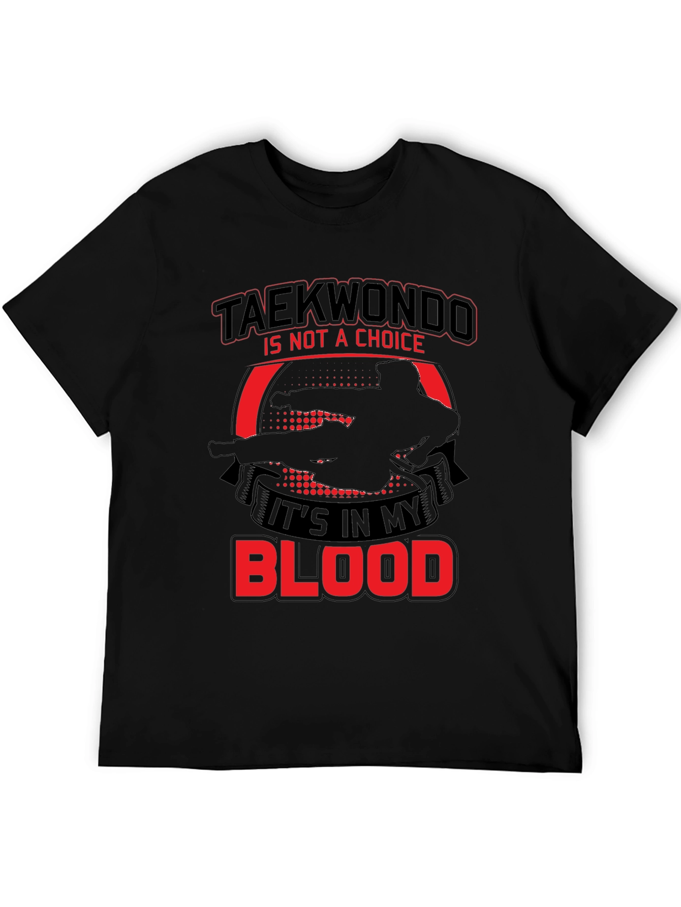 Taekwondo Blood T-Shirt - Martial Arts Tee