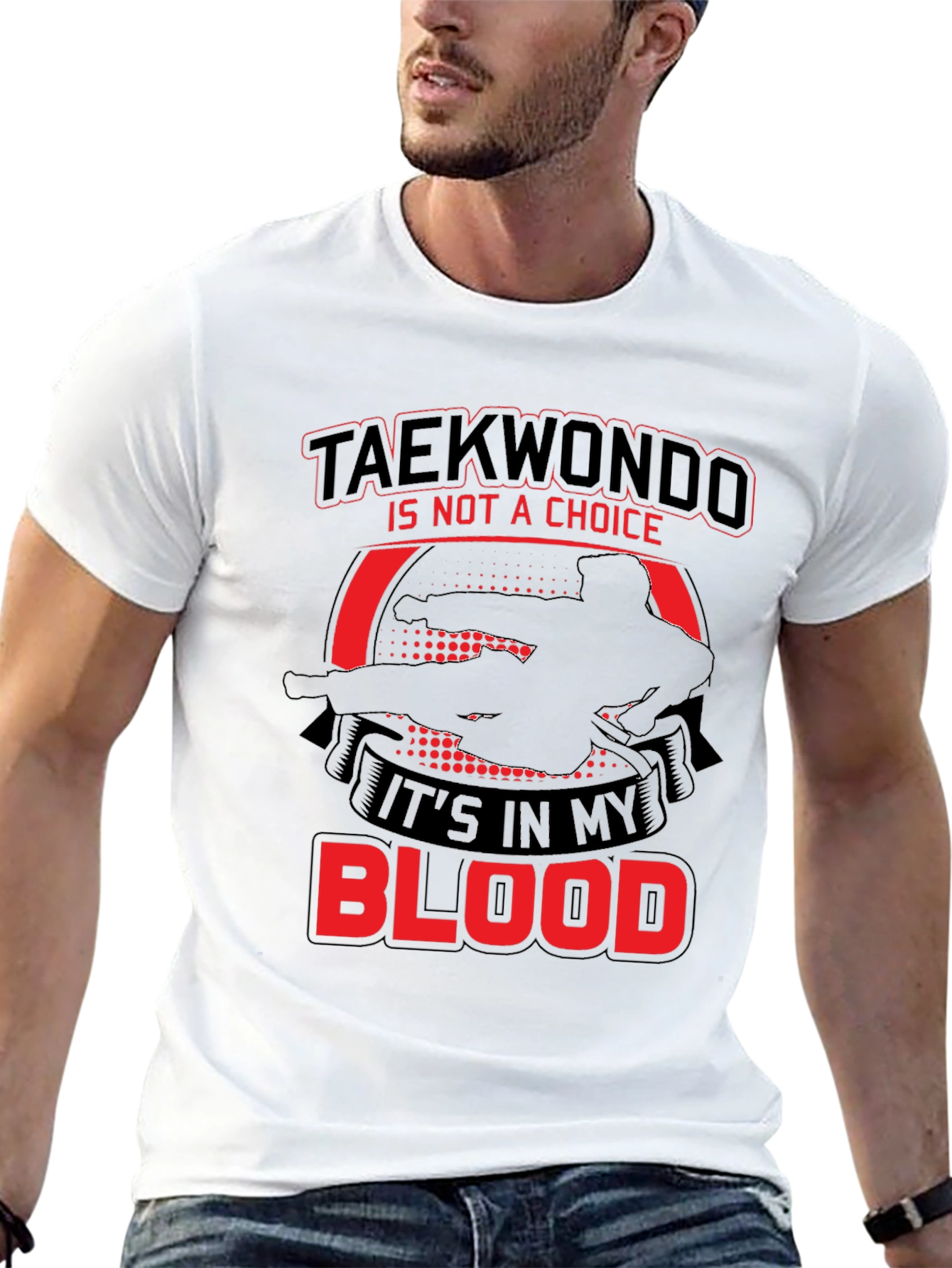 Taekwondo Blood T-Shirt - Martial Arts Tee