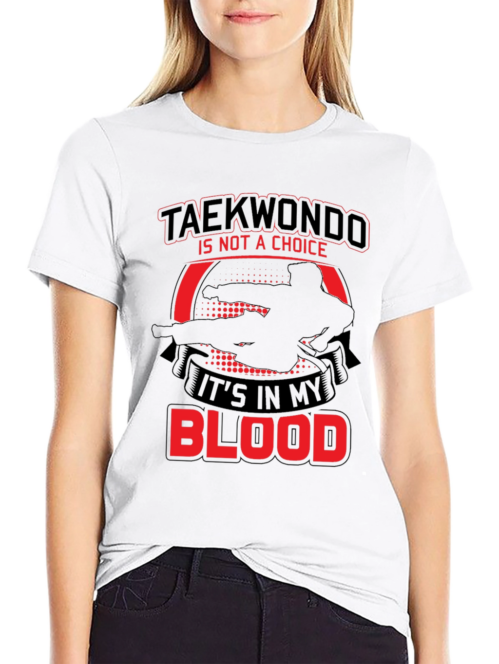 Taekwondo Blood T-Shirt - Martial Arts Tee