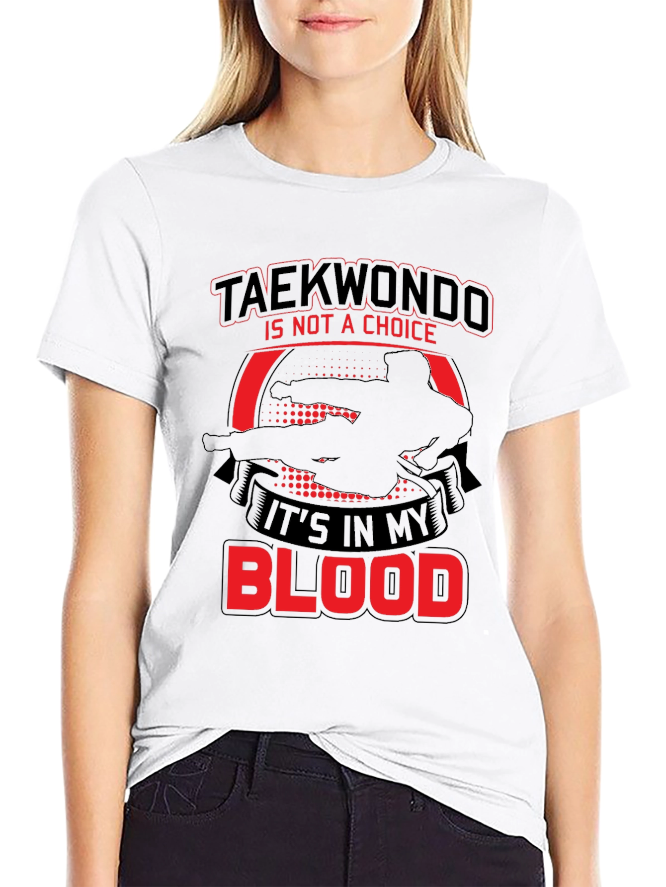 Taekwondo Blood T-Shirt - Martial Arts Tee