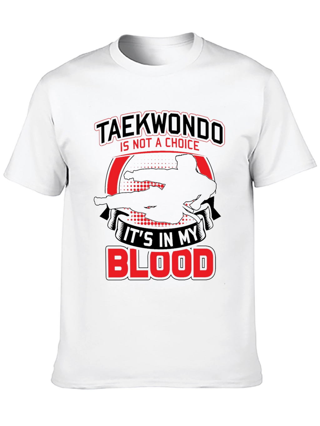 Taekwondo Blood T-Shirt - Martial Arts Tee