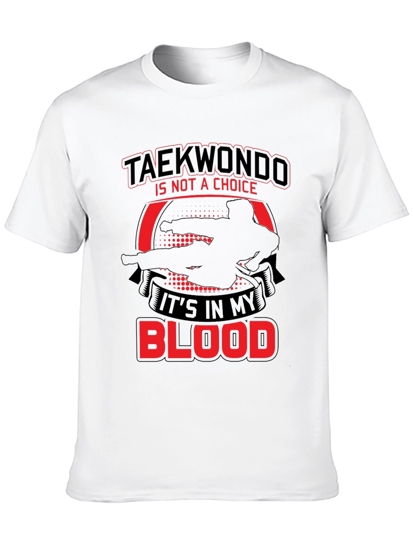 Taekwondo Blood T-Shirt - Martial Arts Tee