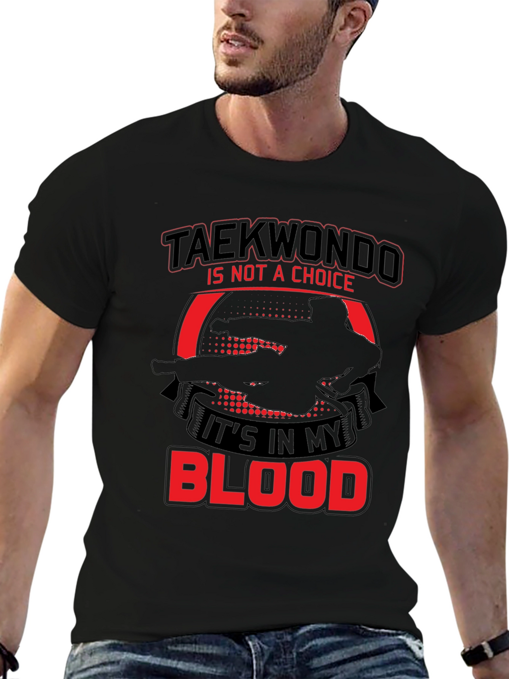 Taekwondo Blood T-Shirt - Martial Arts Tee