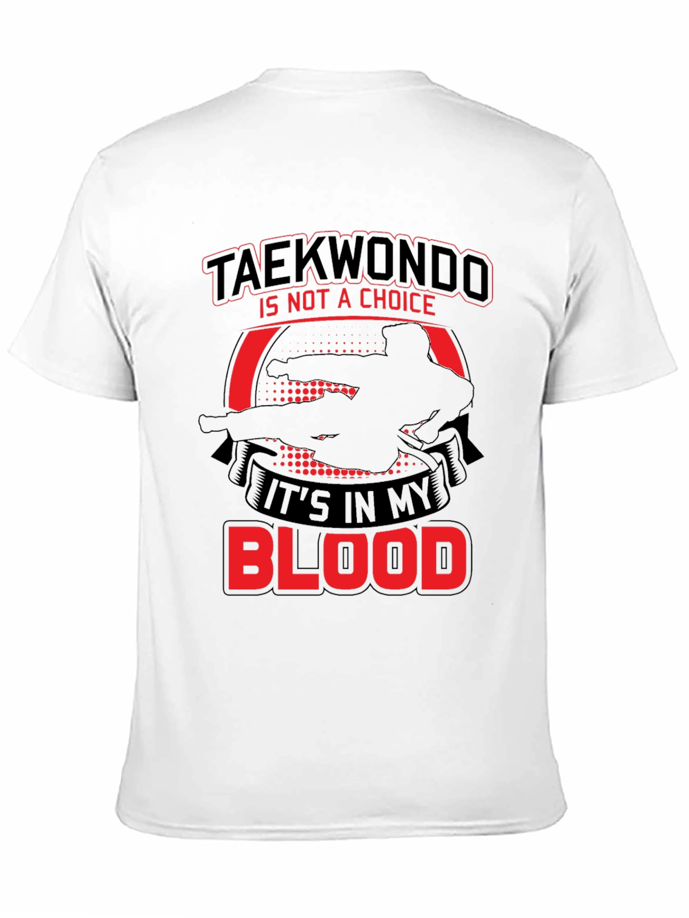 Taekwondo Blood T-Shirt - Martial Arts Tee