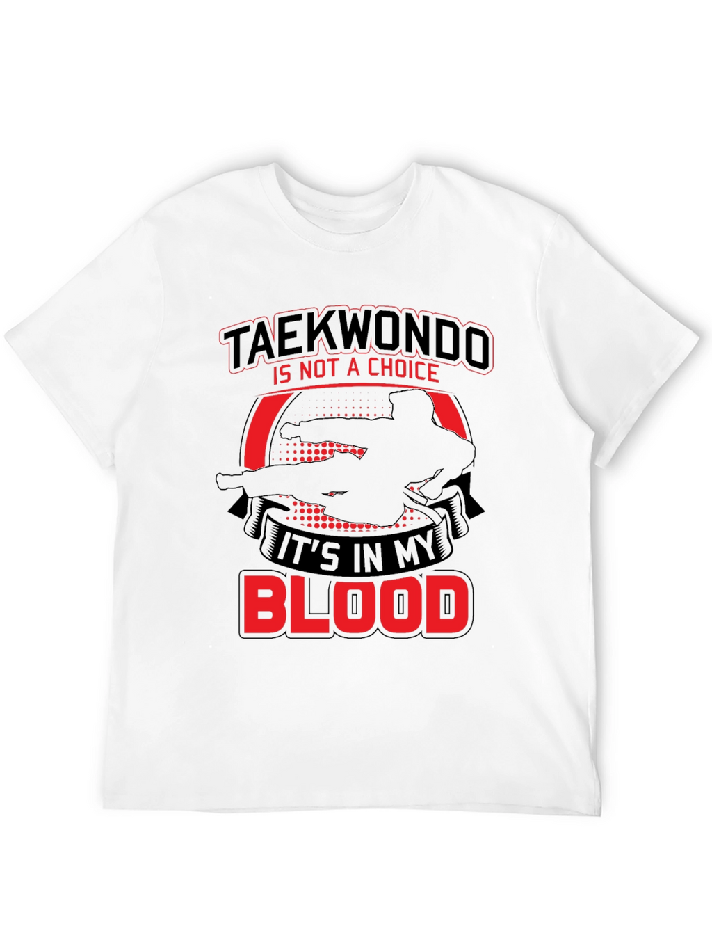 Taekwondo Blood T-Shirt - Martial Arts Tee