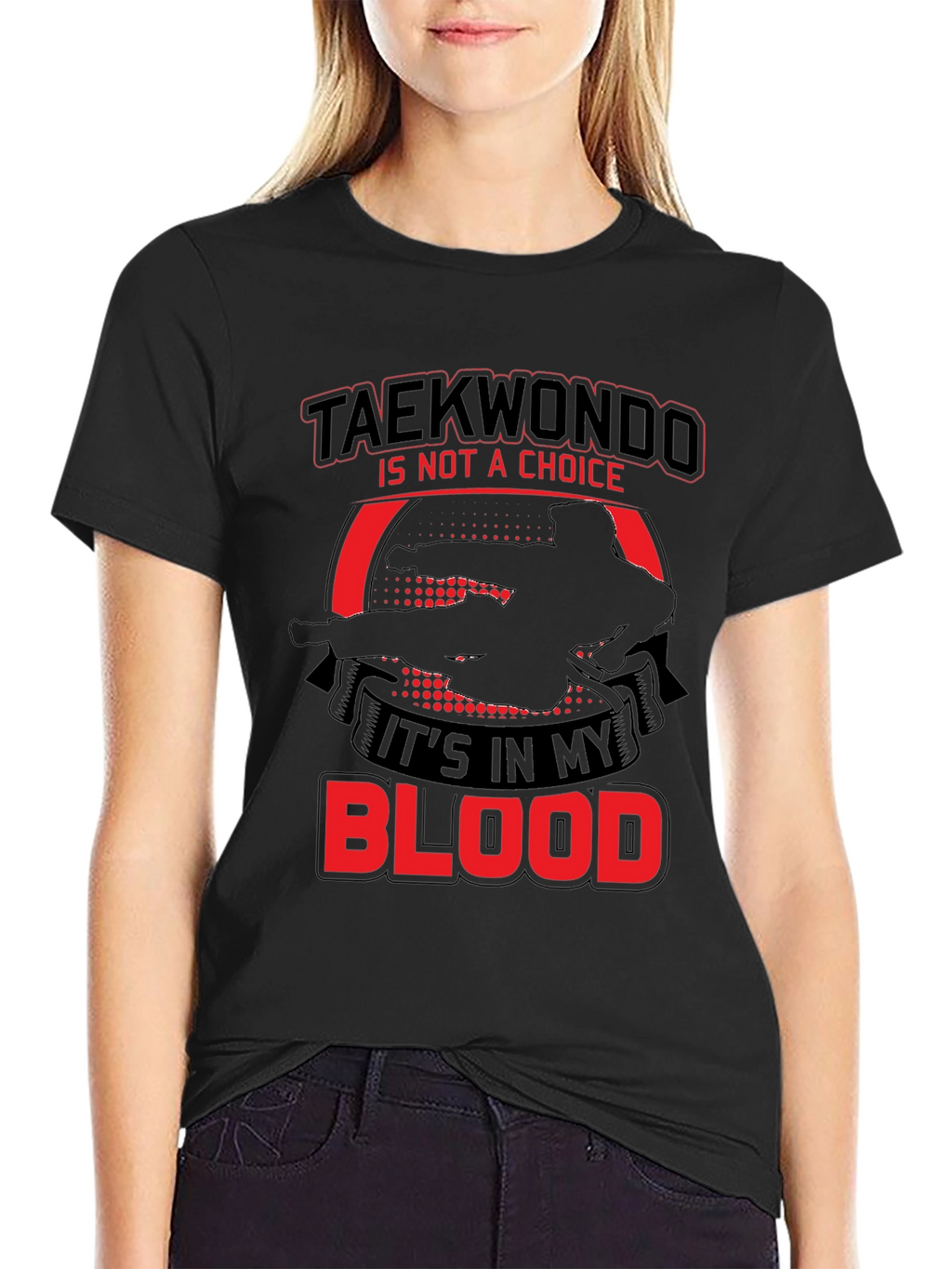 Taekwondo Blood T-Shirt - Martial Arts Tee
