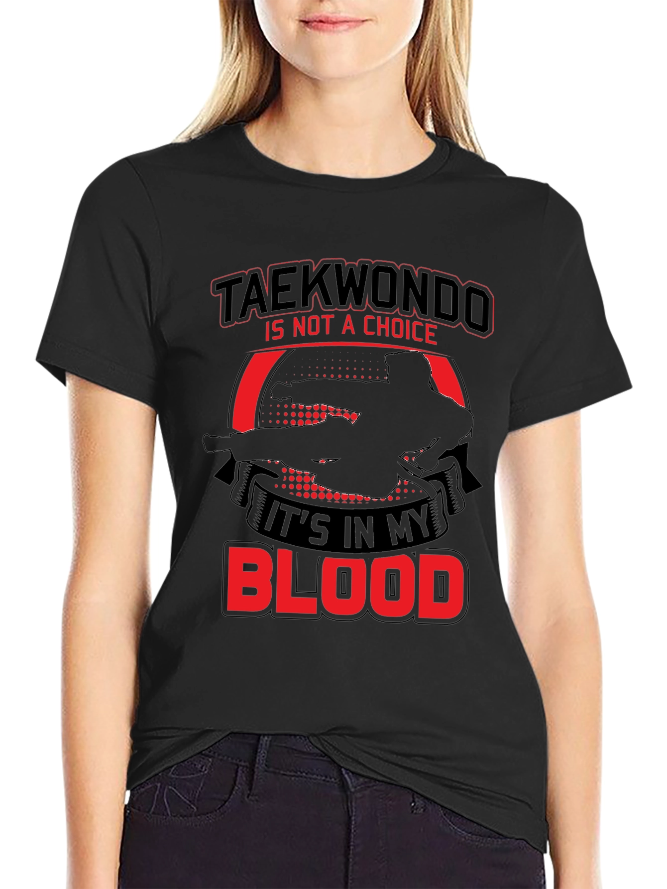 Taekwondo Blood T-Shirt - Martial Arts Tee
