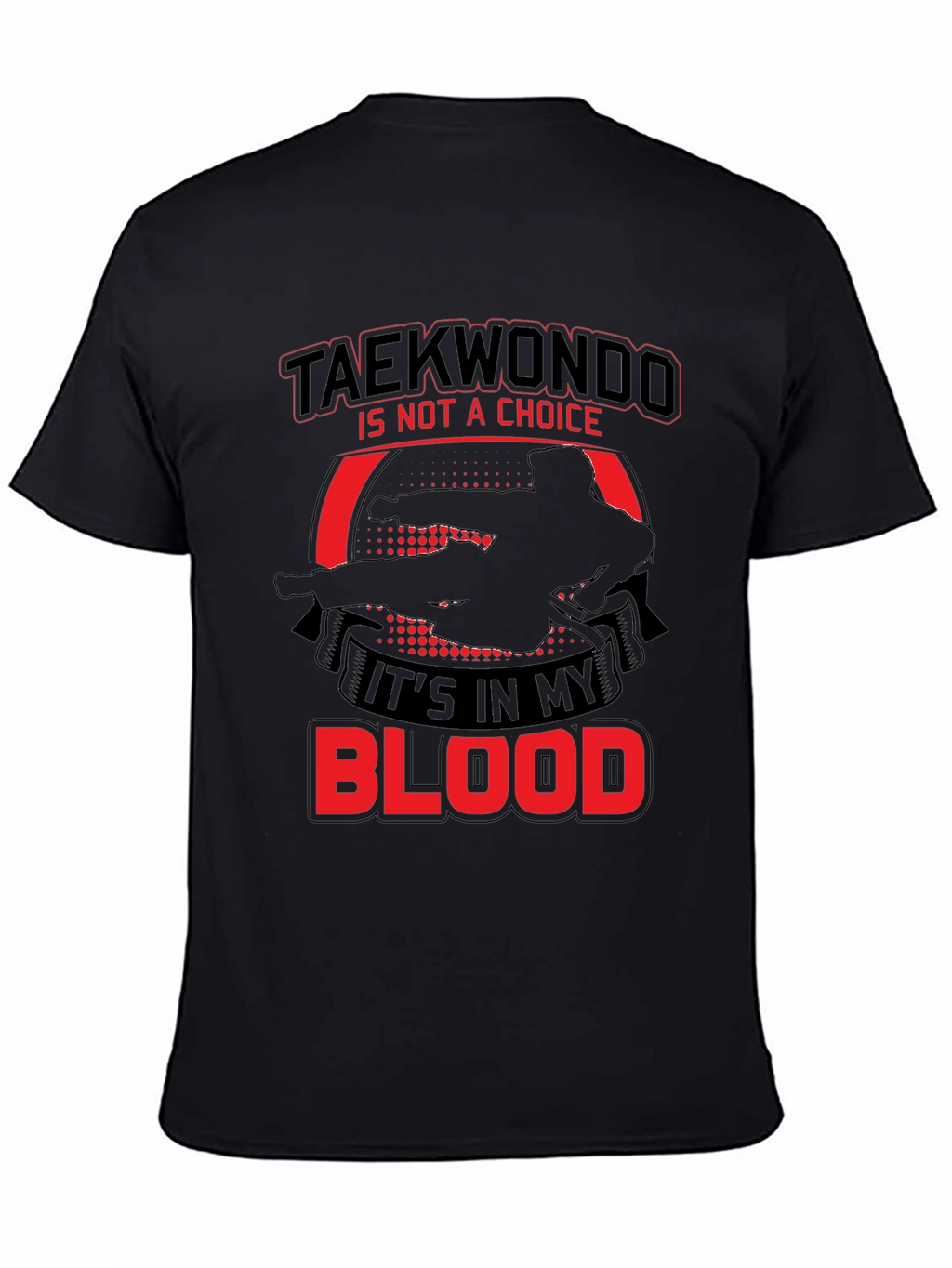 Taekwondo Blood T-Shirt - Martial Arts Tee