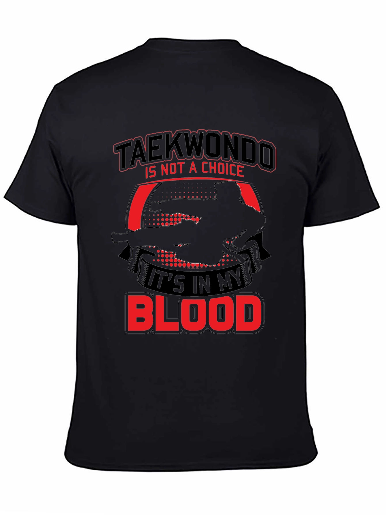 Taekwondo Blood T-Shirt - Martial Arts Tee