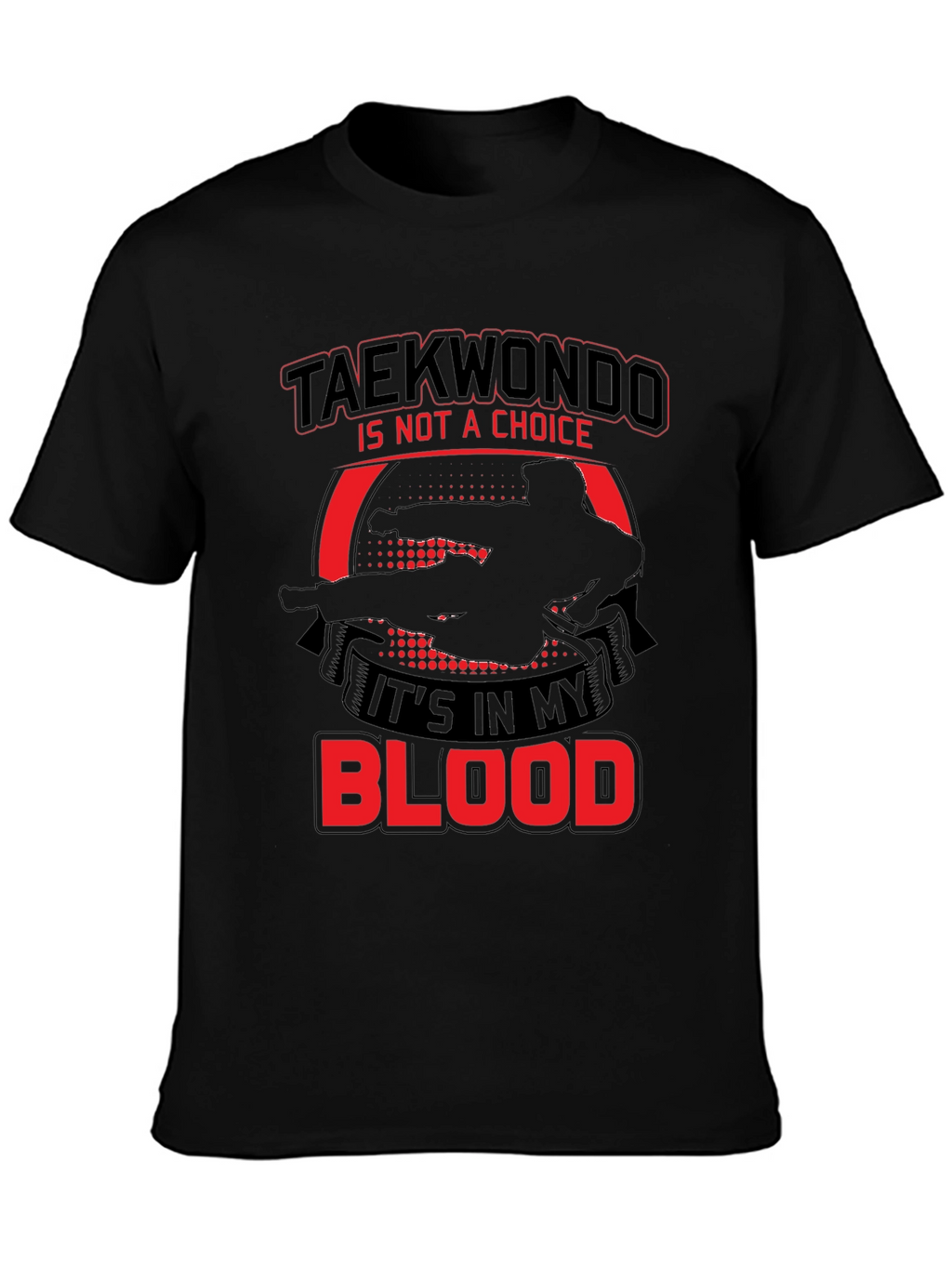 Taekwondo Blood T-Shirt - Martial Arts Tee