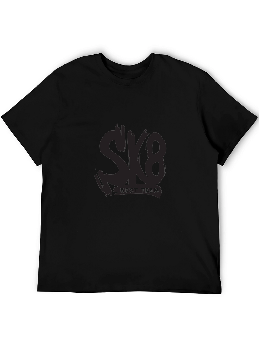 SK8 The Best Team Black T-Shirt