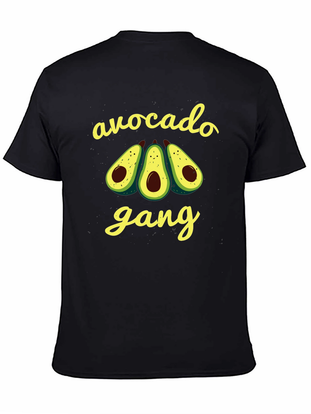 Avocado Gang Graphic Tee - Black