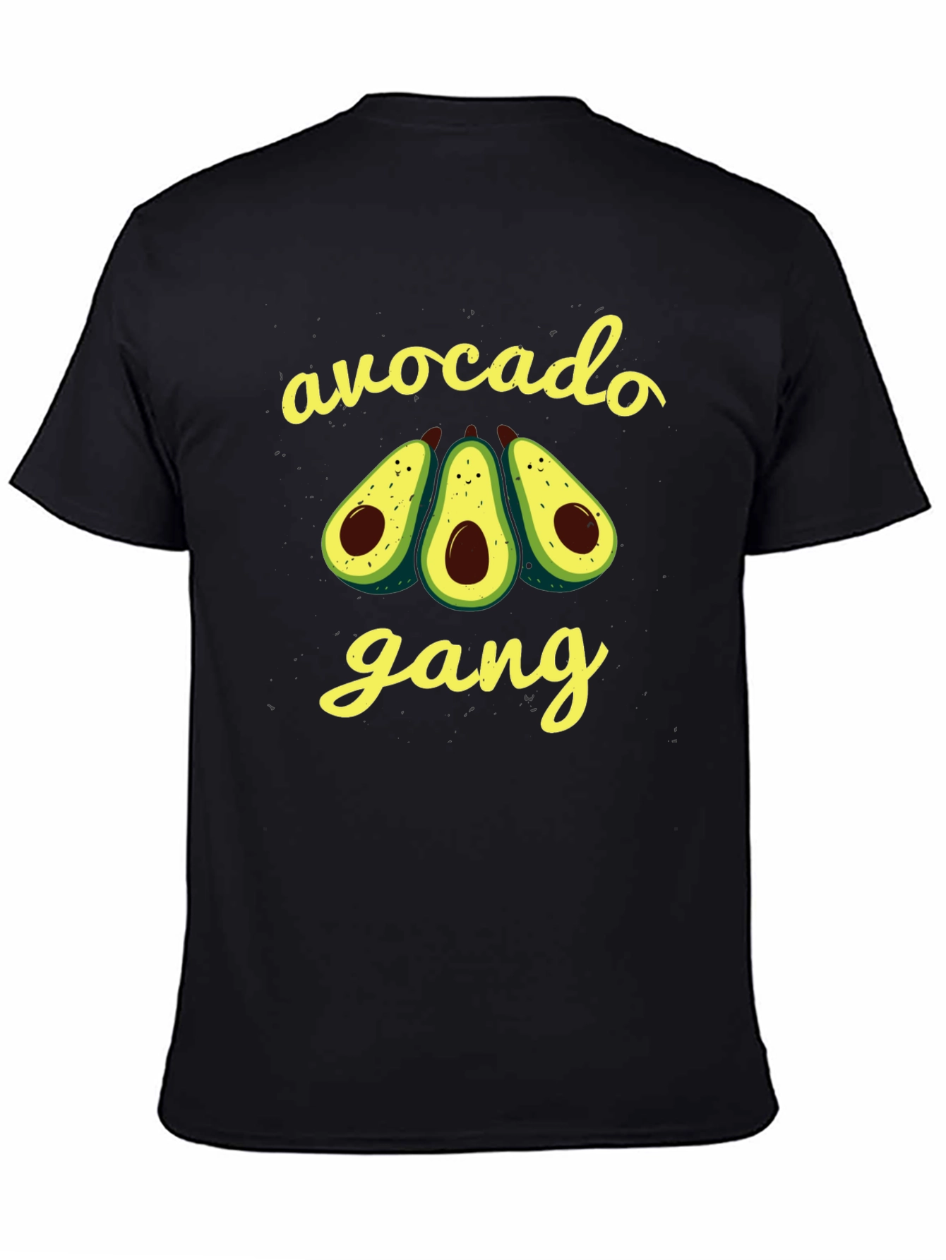 Avocado Gang Graphic Tee - Black