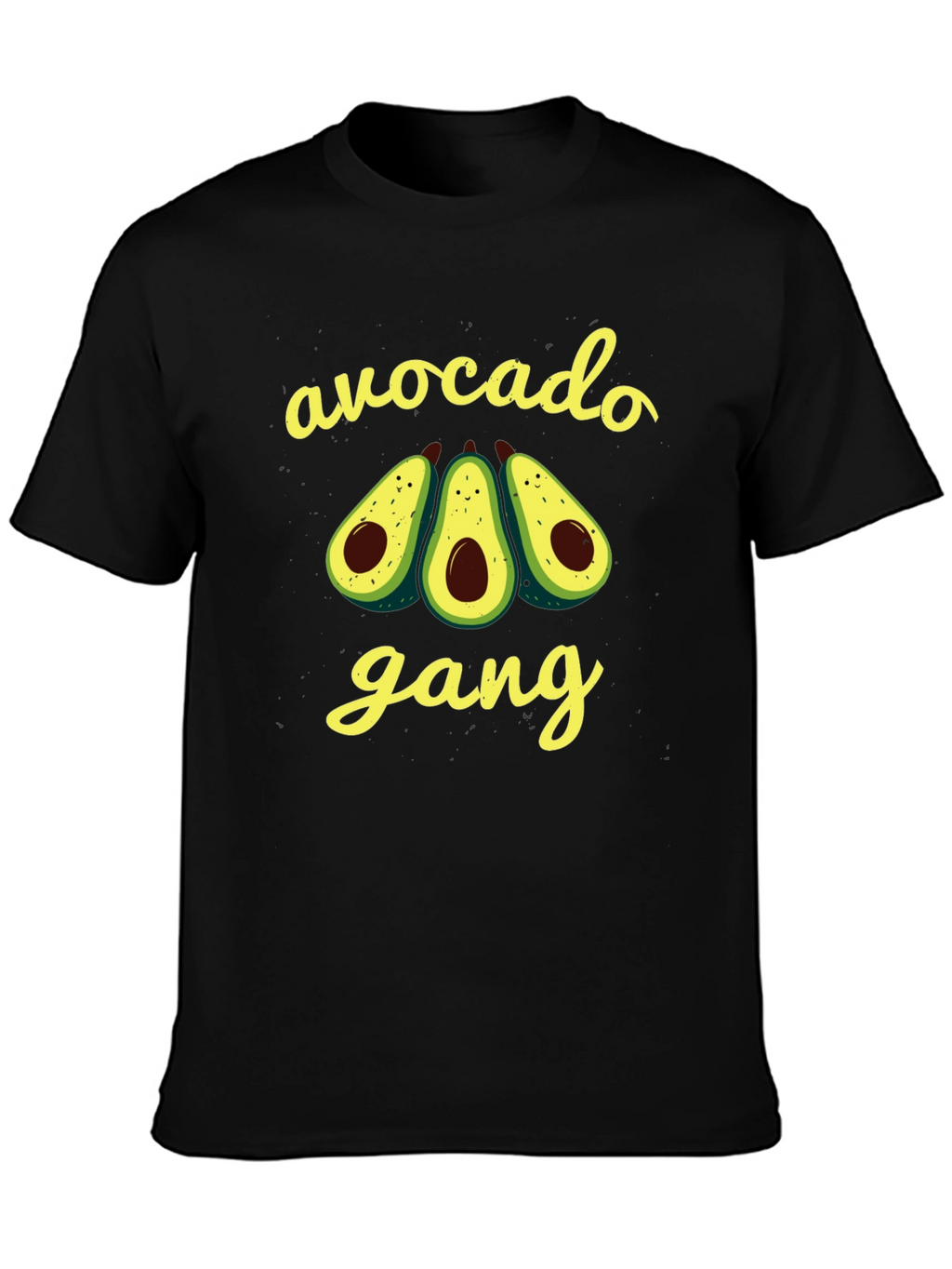 Avocado Gang Graphic Tee - Black