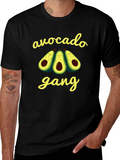 Avocado Gang Graphic Tee - Black