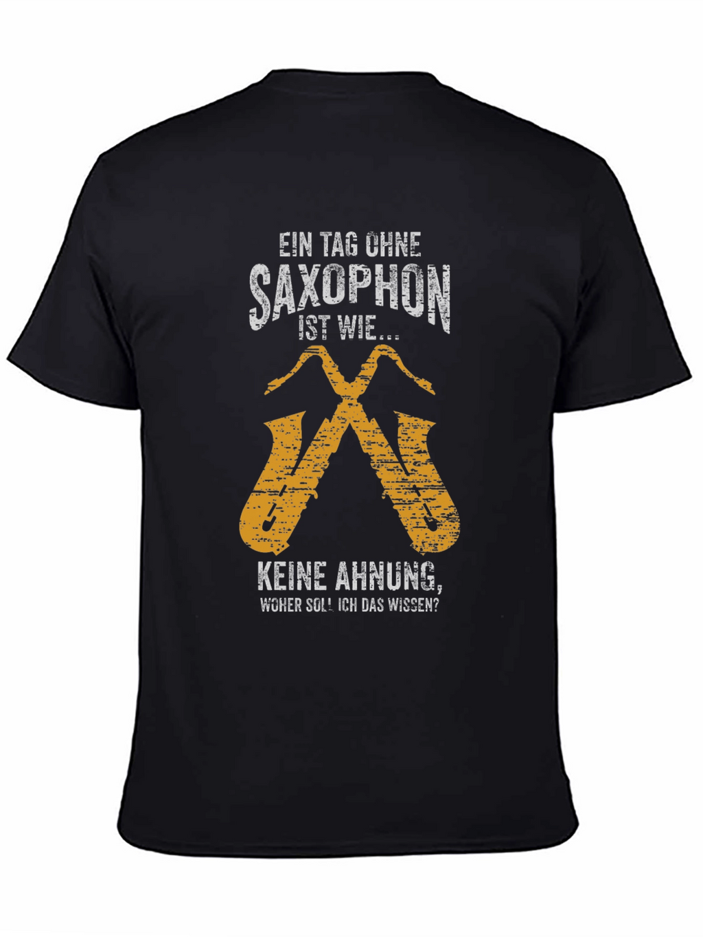 Saxophone T-Shirt - Funny Musician Tee