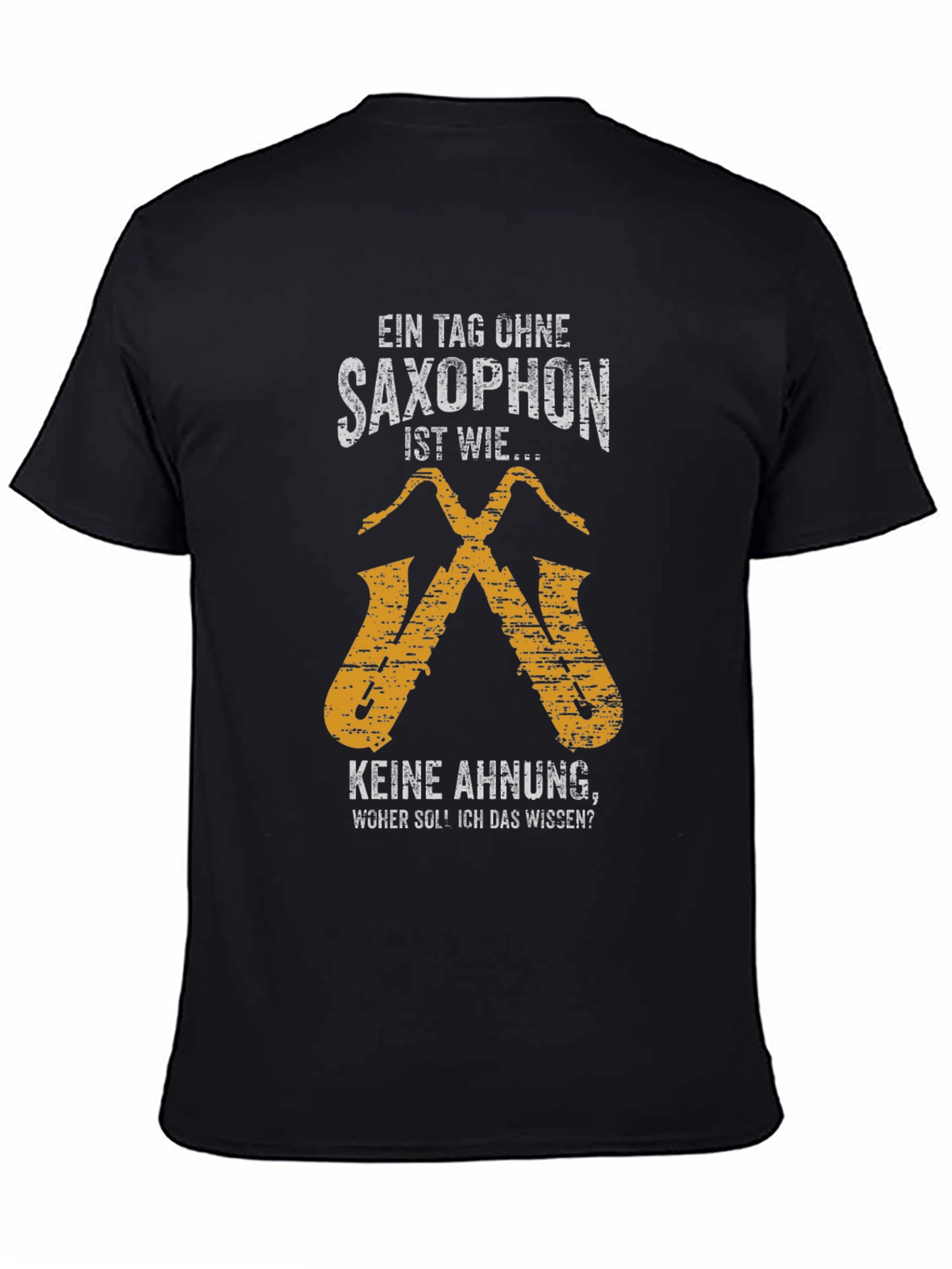 Saxophone T-Shirt - Funny Musician Tee