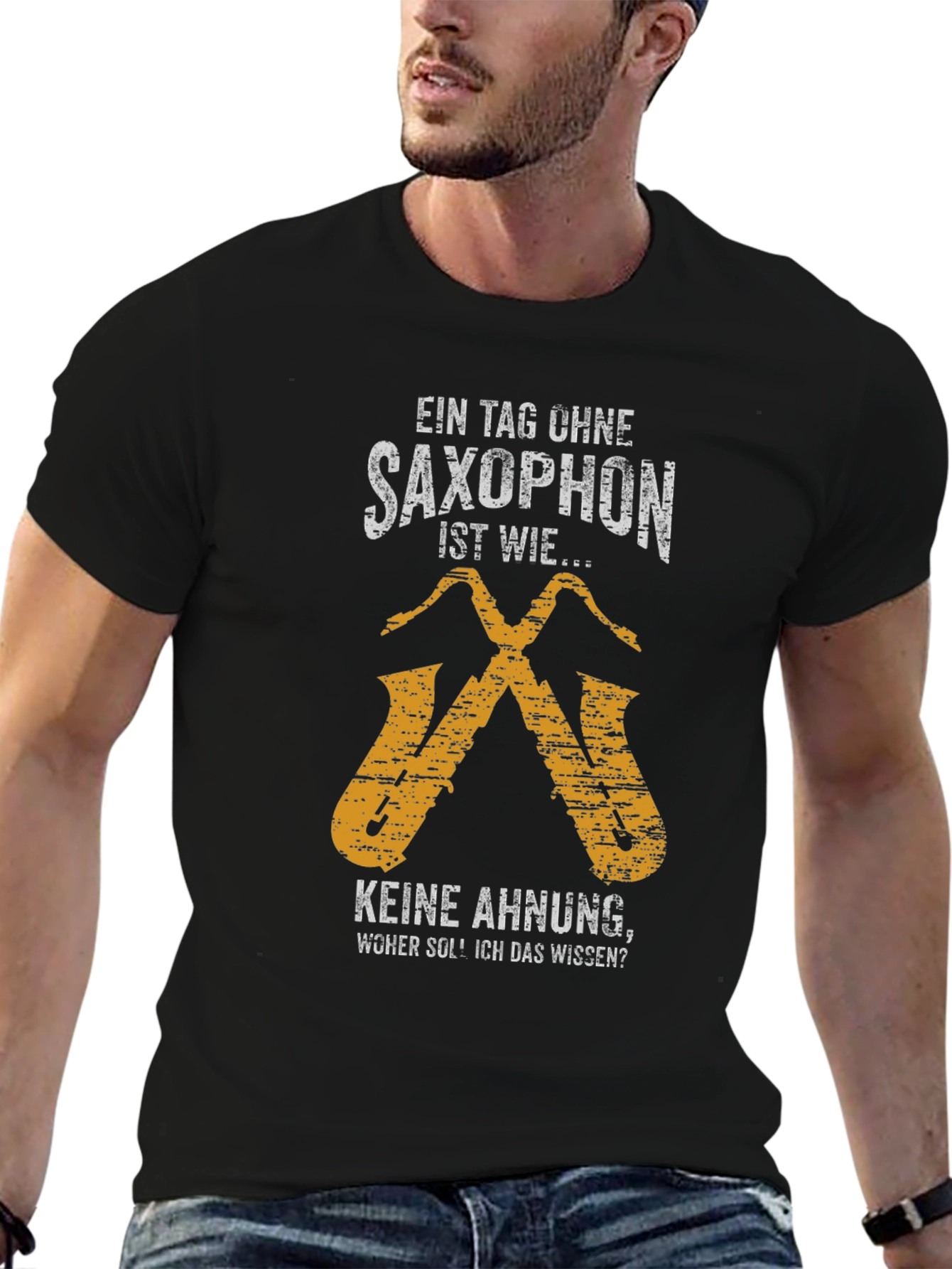 Saxophone T-Shirt - Funny Musician Tee