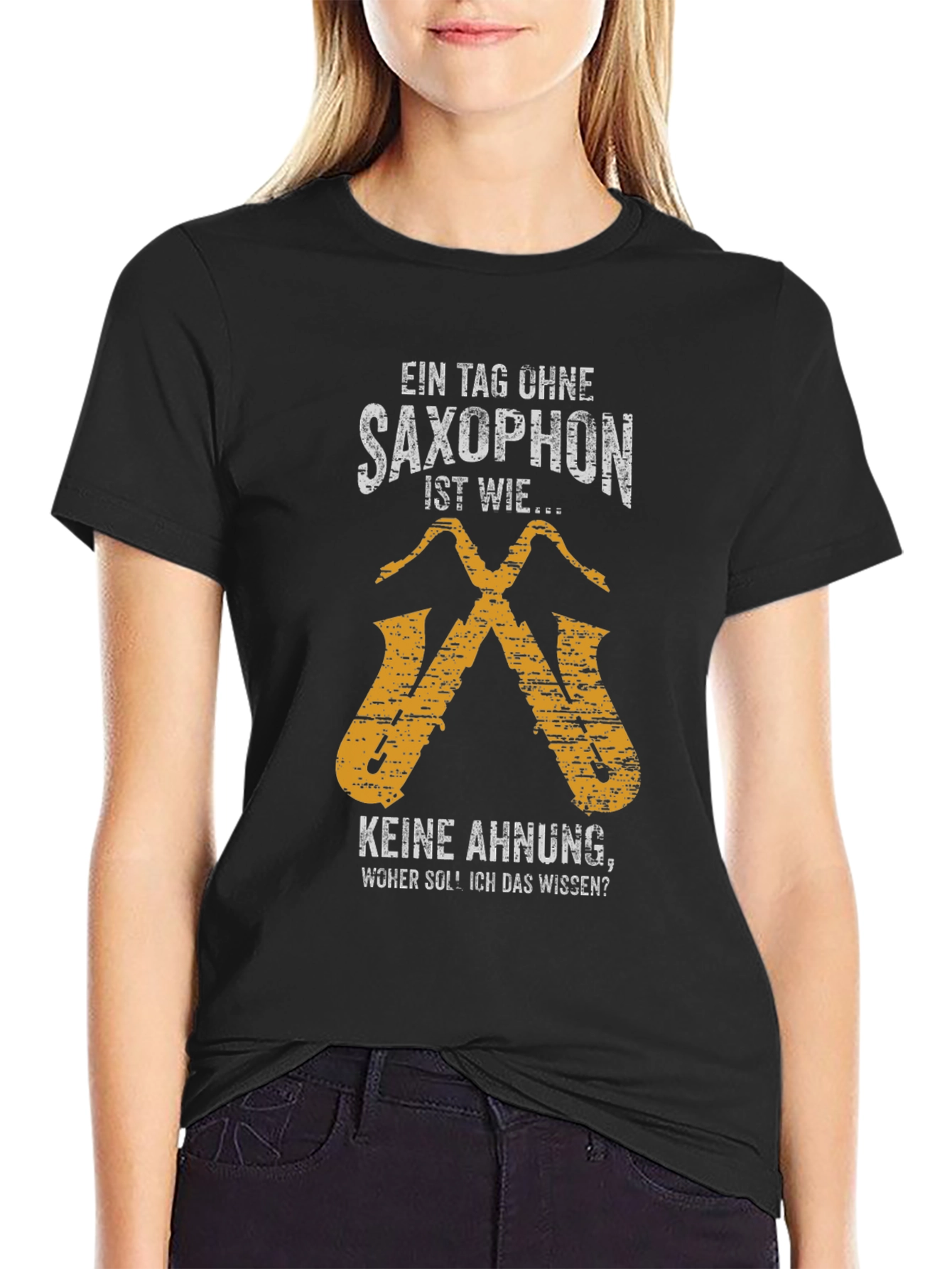 Saxophone T-Shirt - Funny Musician Tee
