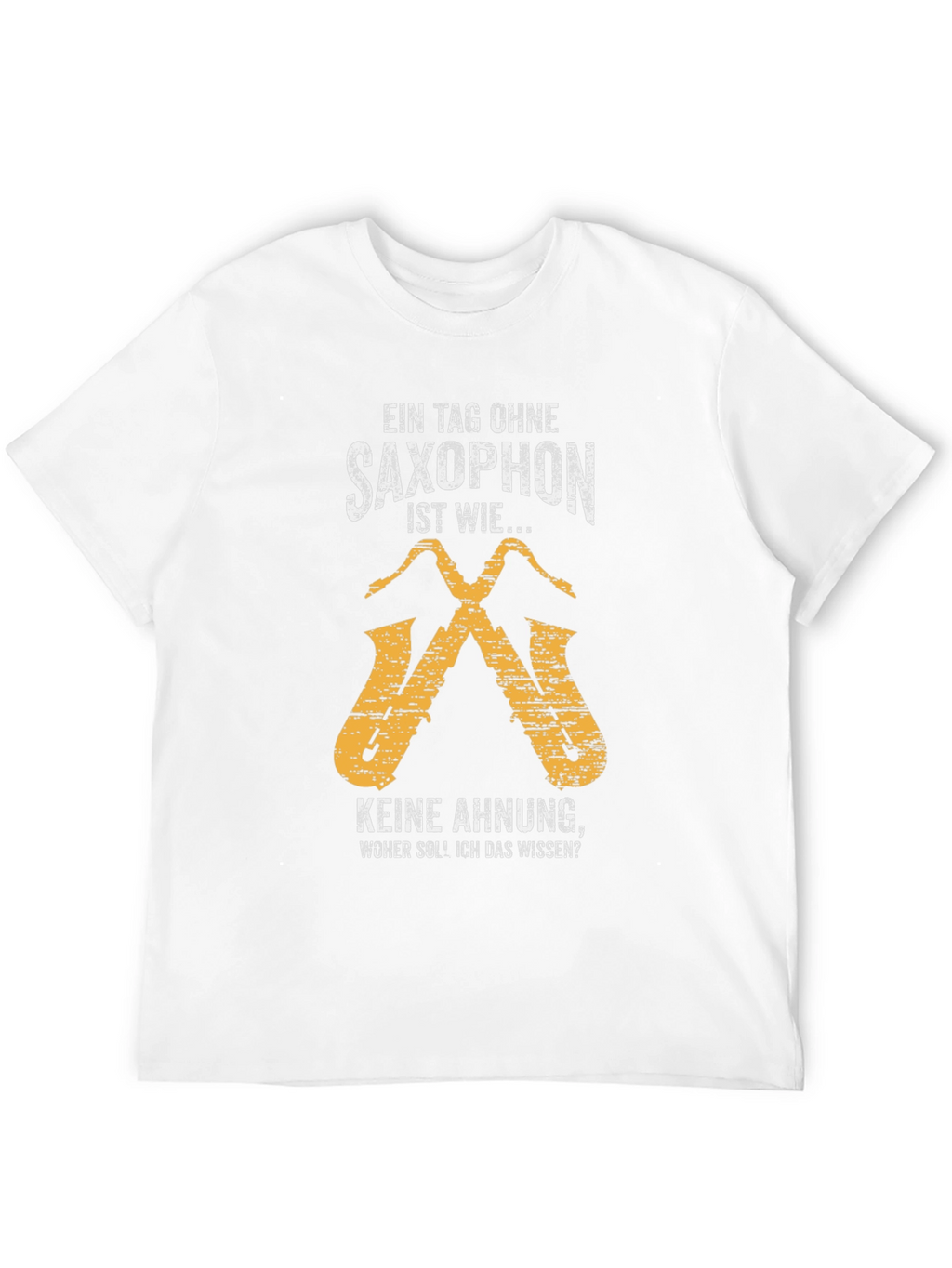Saxophone T-Shirt - Funny Musician Tee