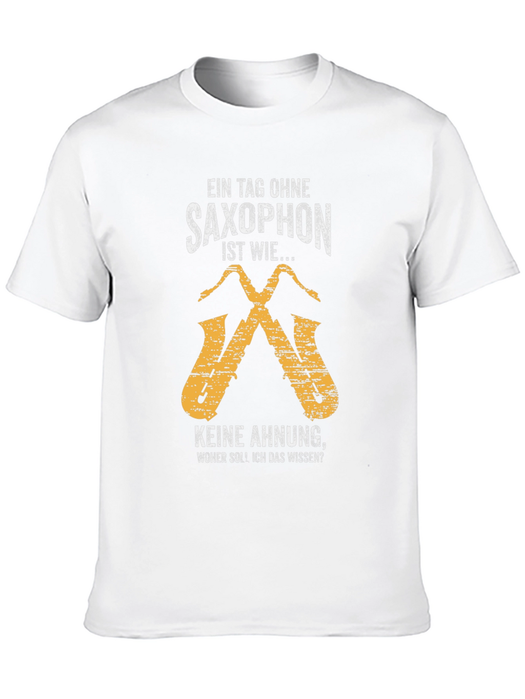 Saxophone T-Shirt - Funny Musician Tee