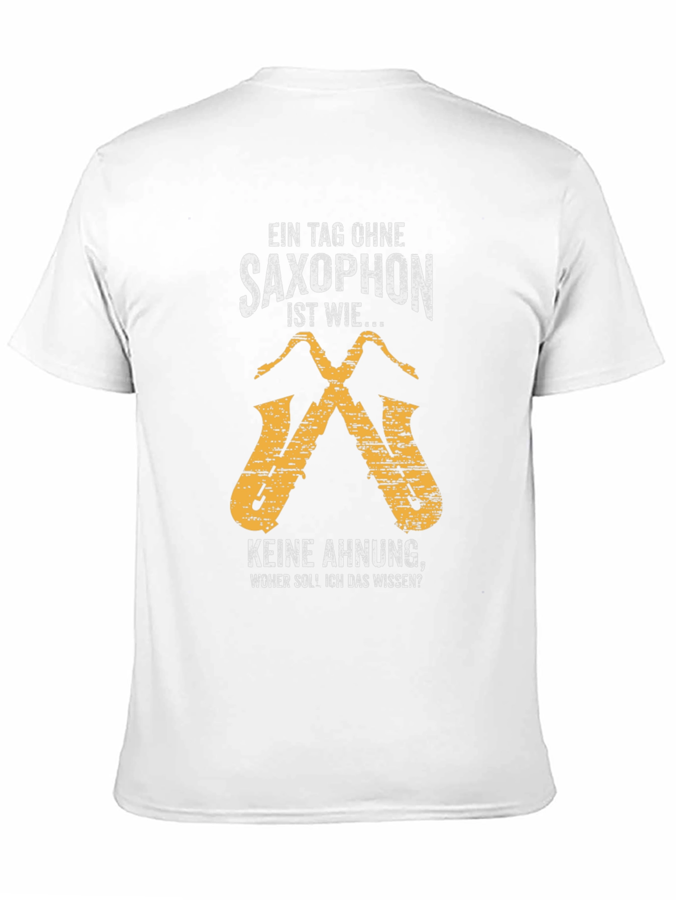 Saxophone T-Shirt - Funny Musician Tee
