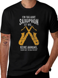 Saxophone T-Shirt - Funny Musician Tee