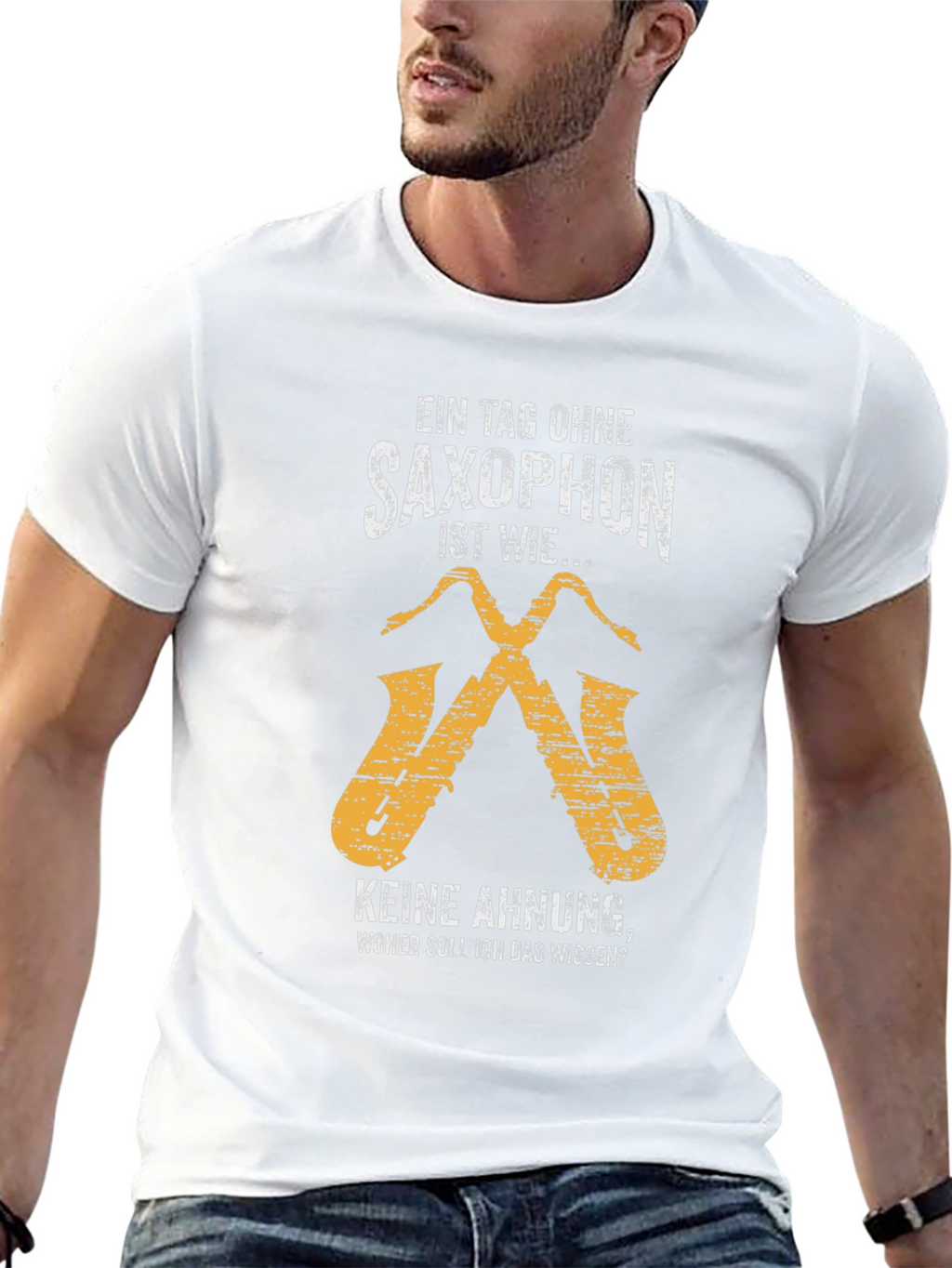 Saxophone T-Shirt - Funny Musician Tee