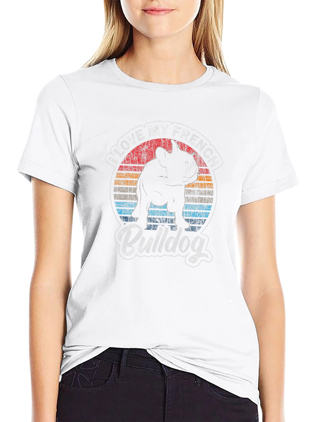 I Love My French Bulldog T-Shirt
