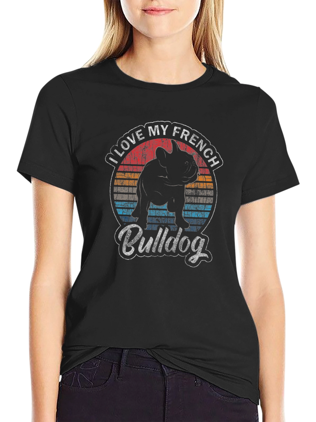 I Love My French Bulldog T-Shirt