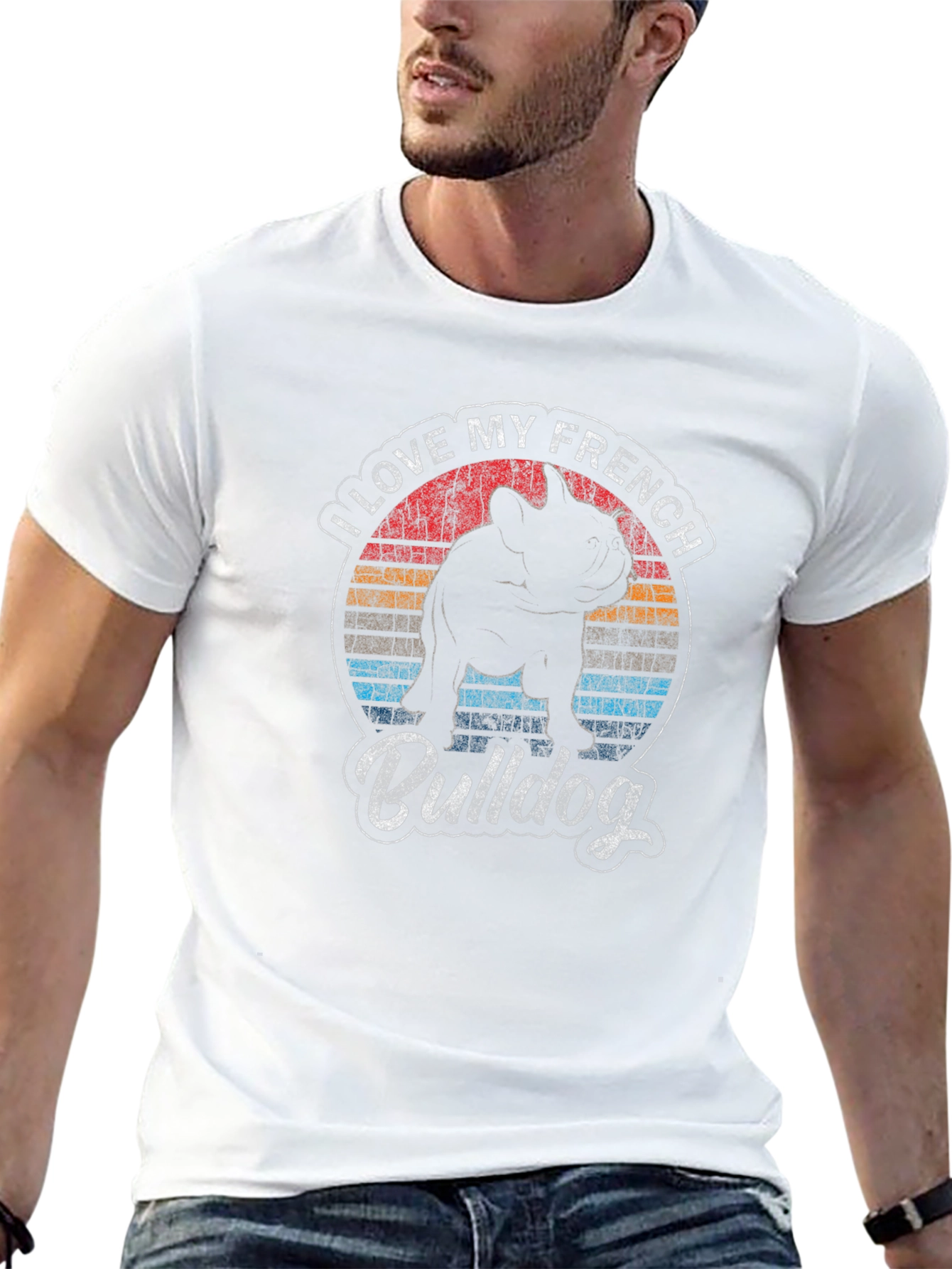 I Love My French Bulldog T-Shirt