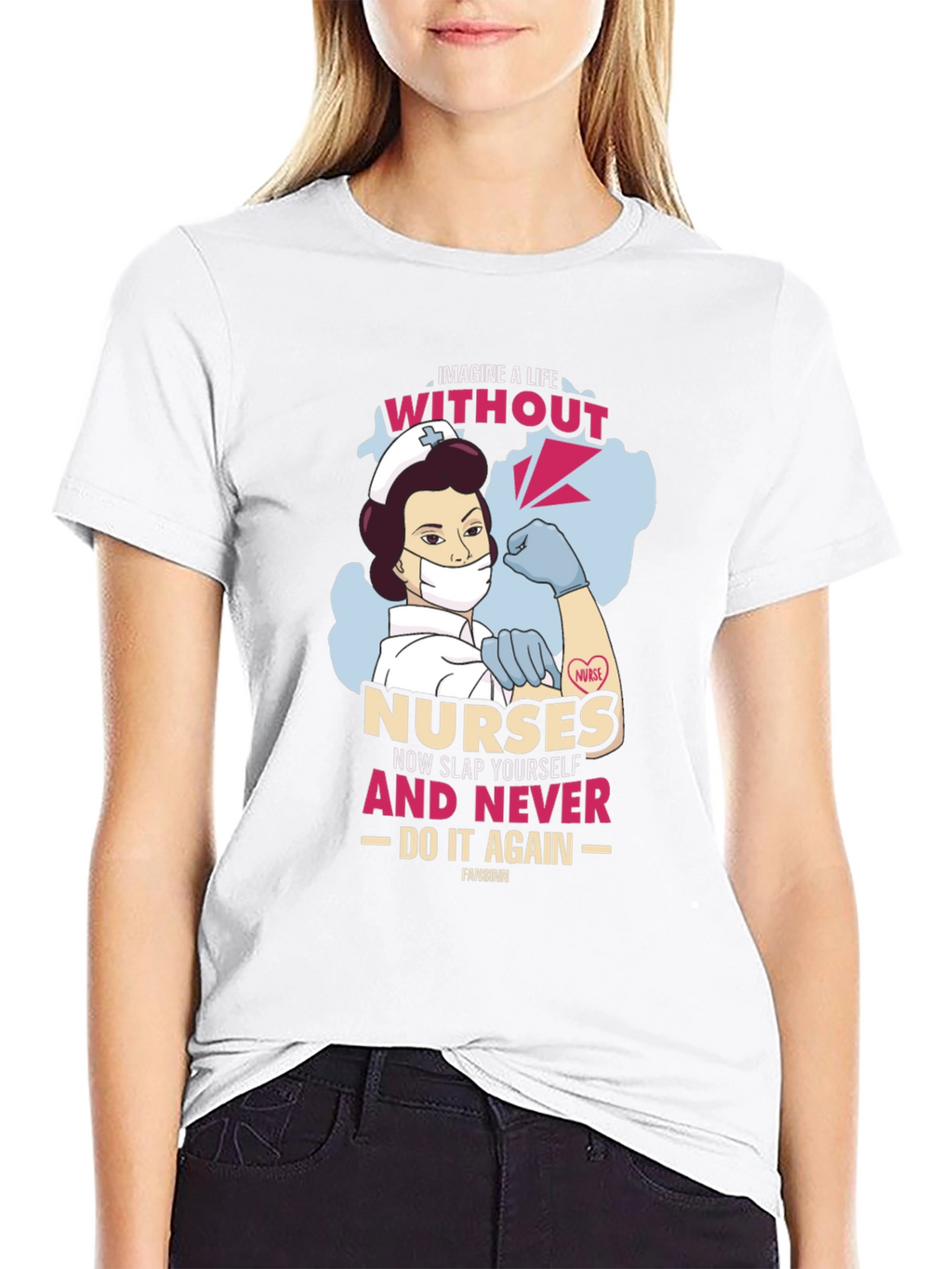 Nurse Graphic Tee - Imagine Life Without Nurses