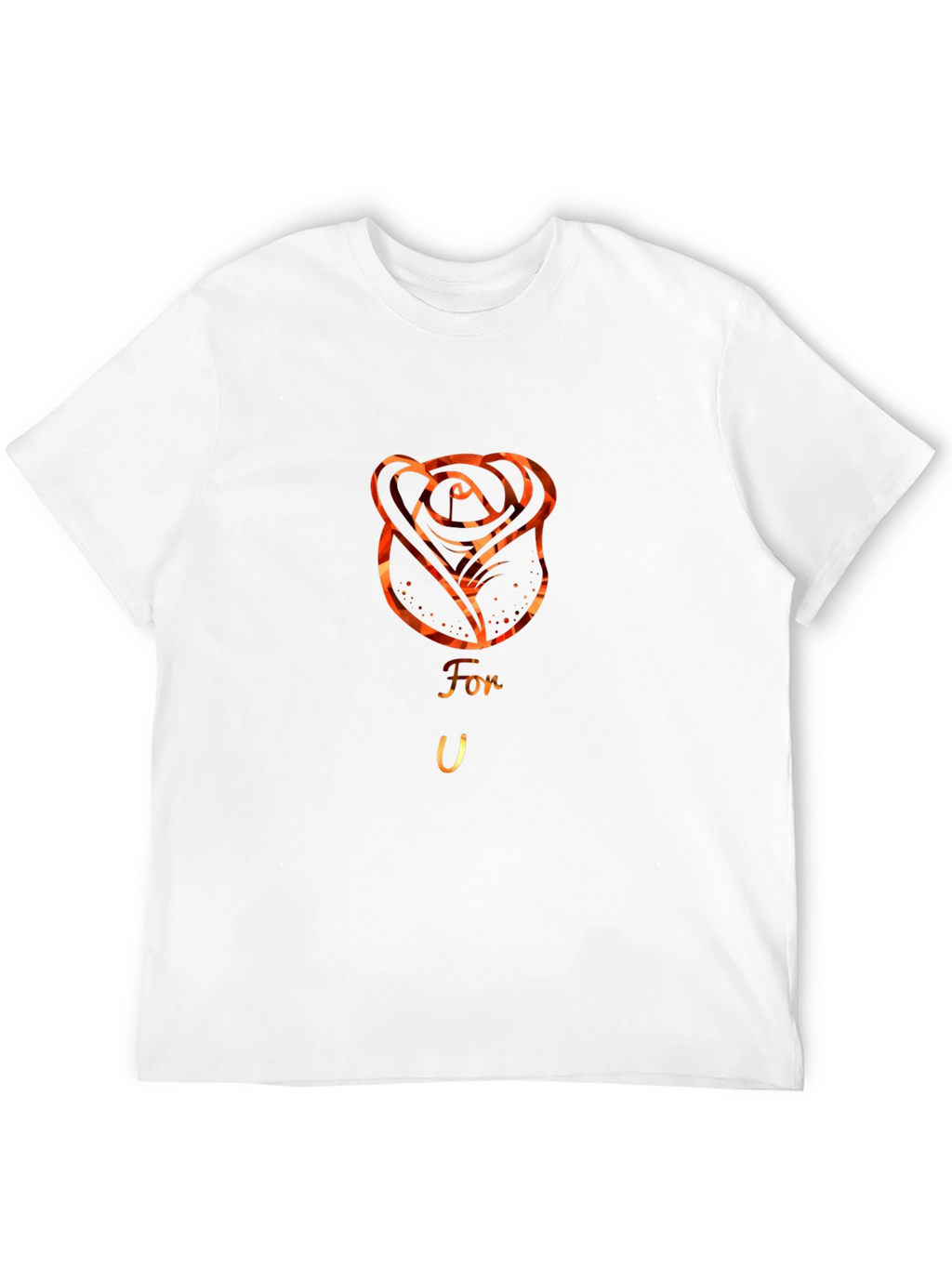 Fiery Rose Tee - For You