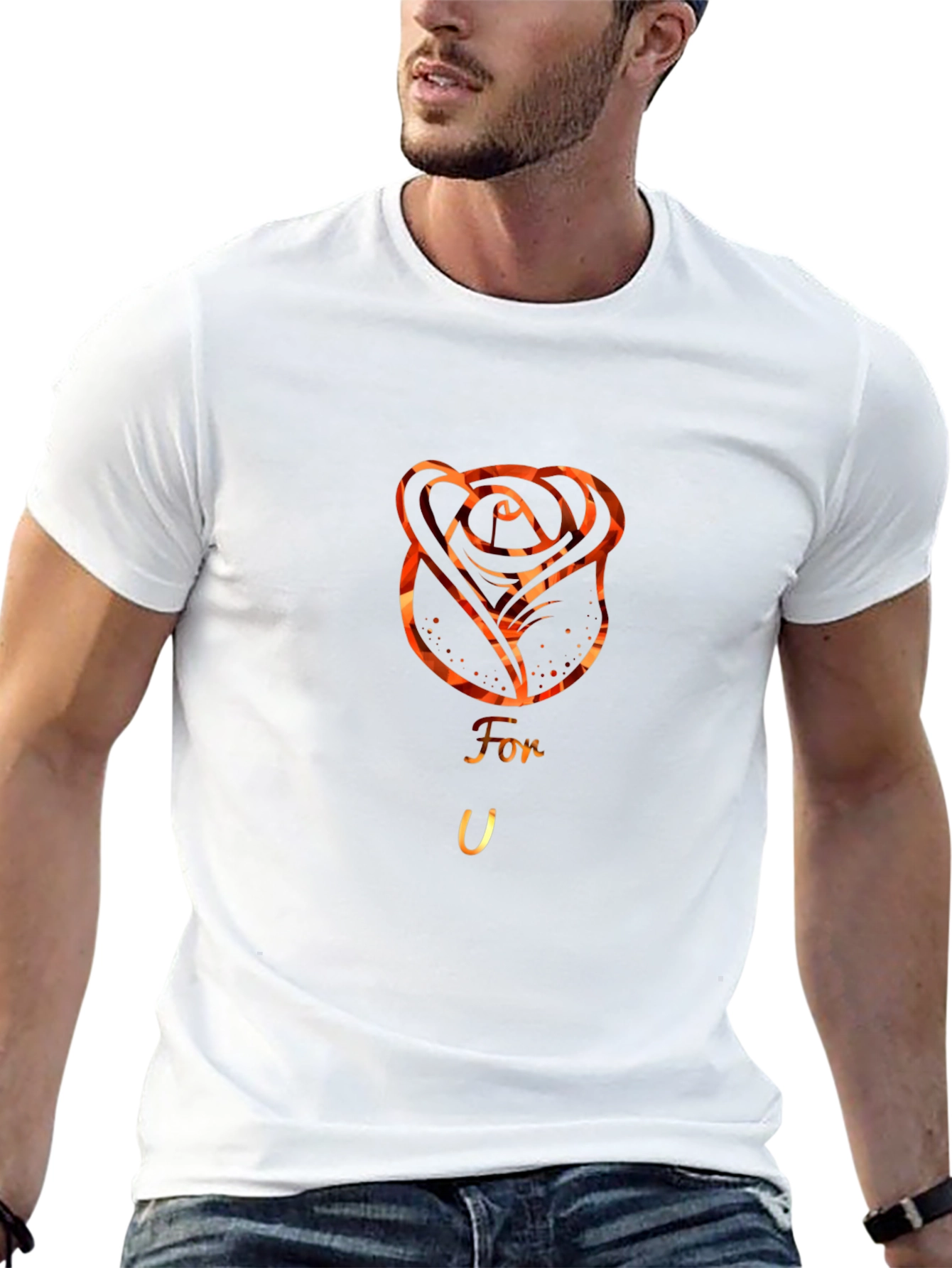 Fiery Rose Tee - For You